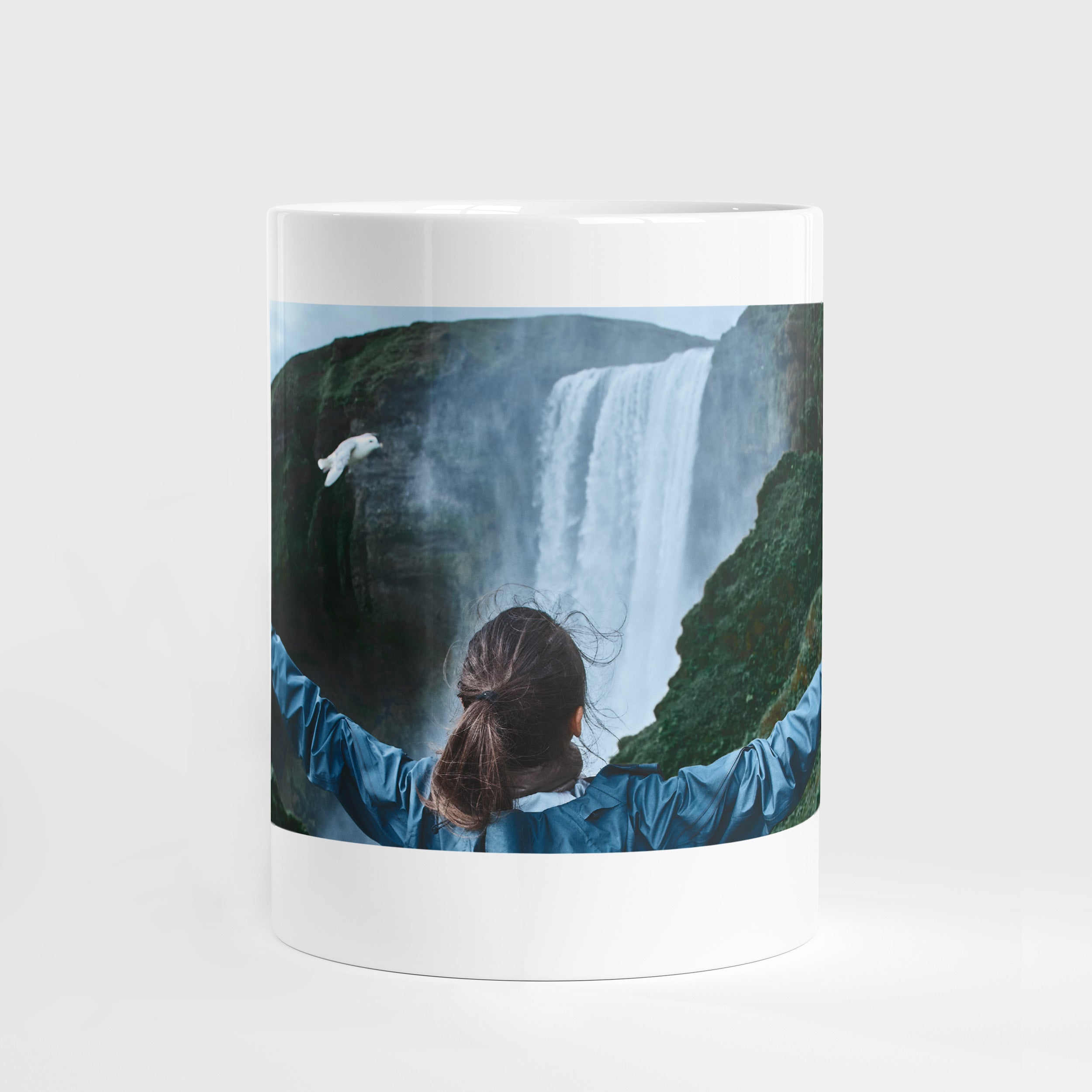 Bedruckte Tasse ANDENKEN Geschenk mit Foto