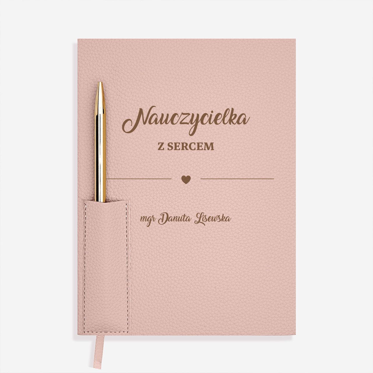 Planner z grawerem na prezent dla nauczycielki