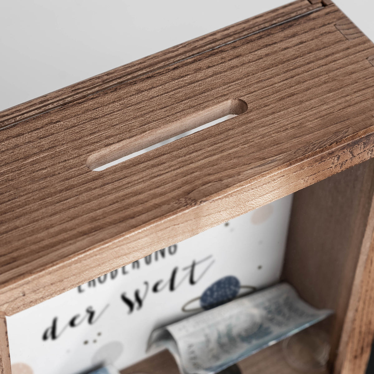 Spardose FÜR DIE EROBERUNG DER WELT - Geschenk für einen Jungen