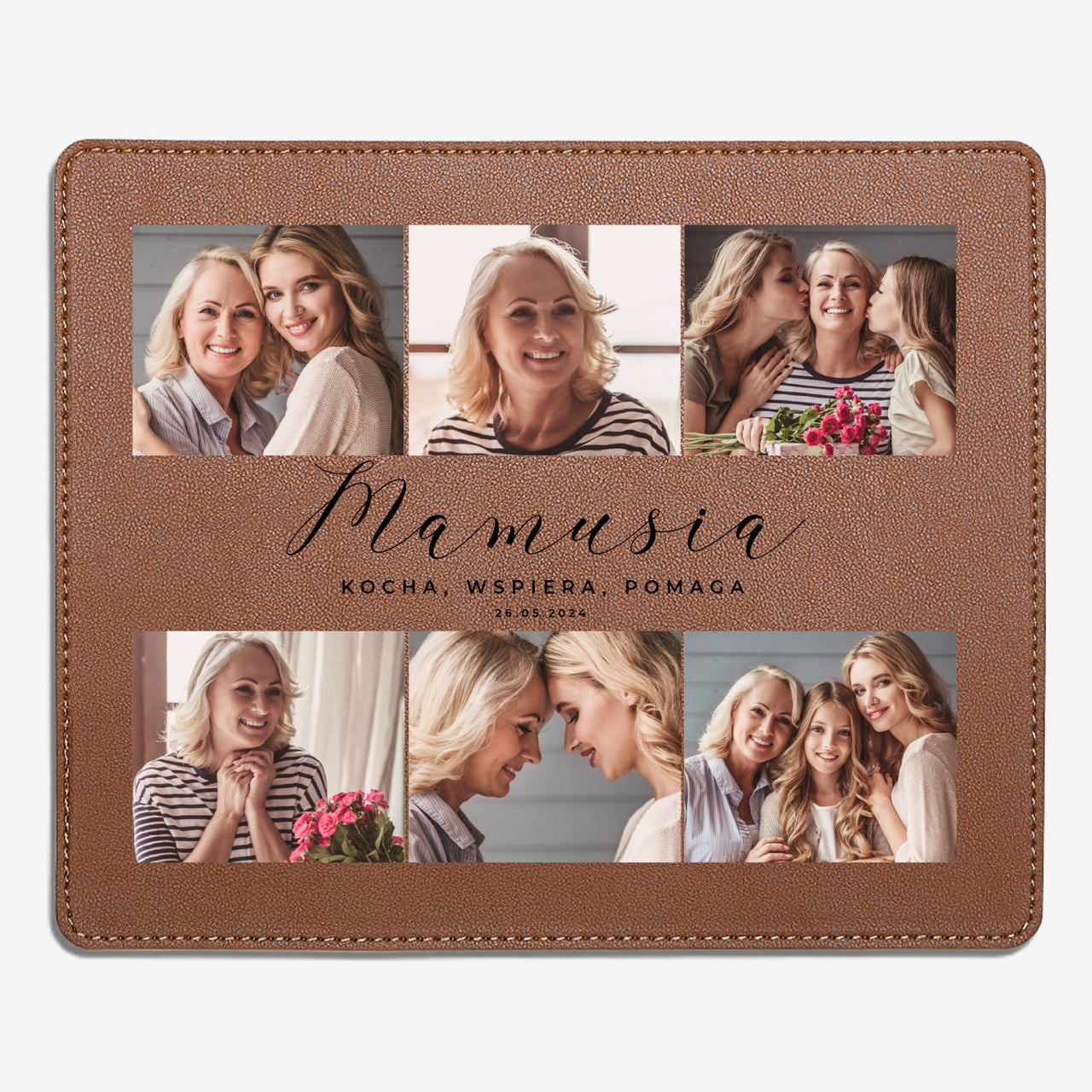Podkładka na biurko ze zdjęciami - praktyczny prezent dla mamy