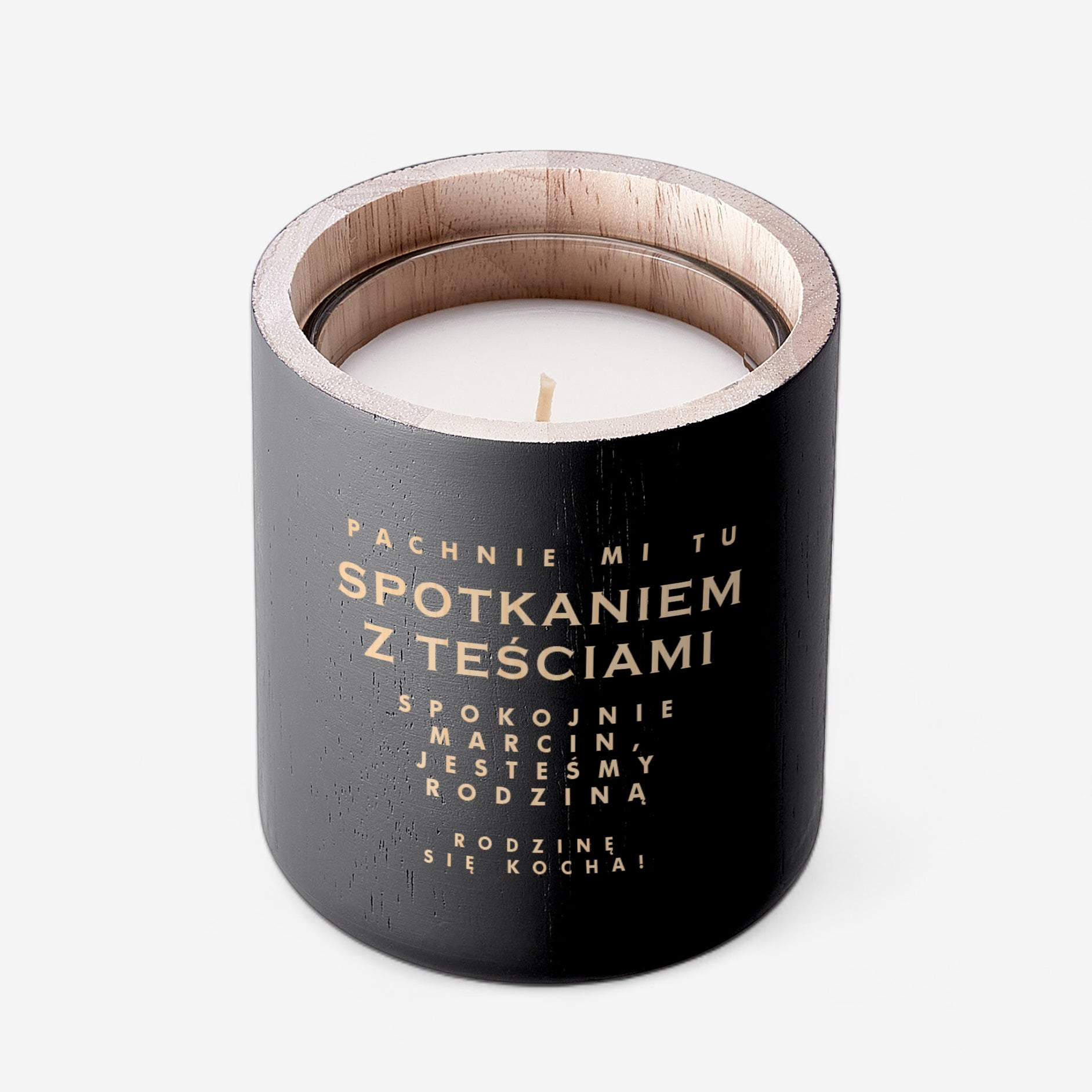 Śmieszna świeca - prezent dla zięcia
