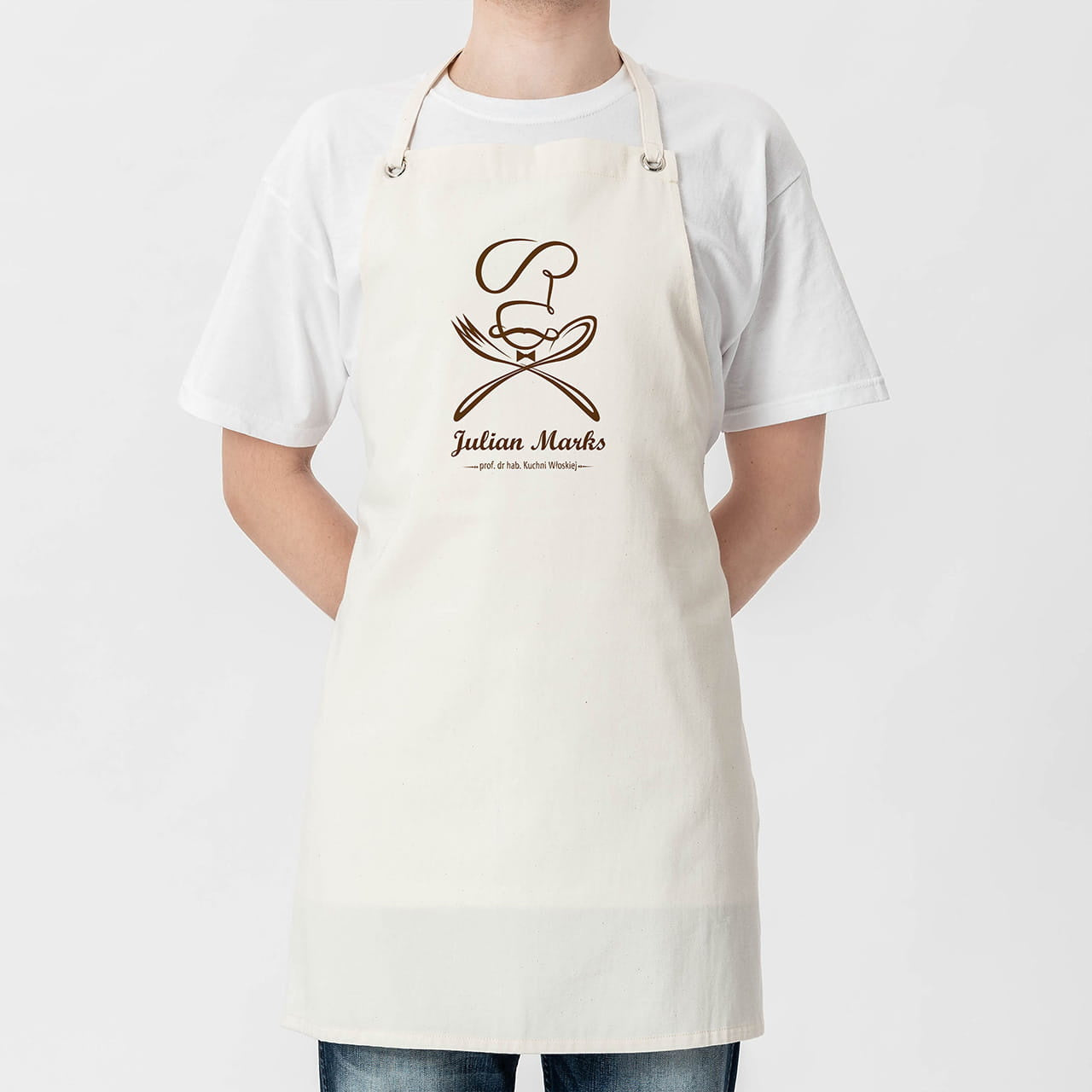 Personalizowany fartuch dla kucharza prezent dla kucharza fartuch personalizowany prezent dla szefa kuchni