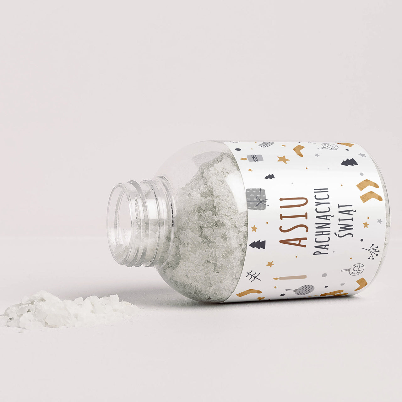 Personalizowana sól do kąpieli - Pachnących Świąt