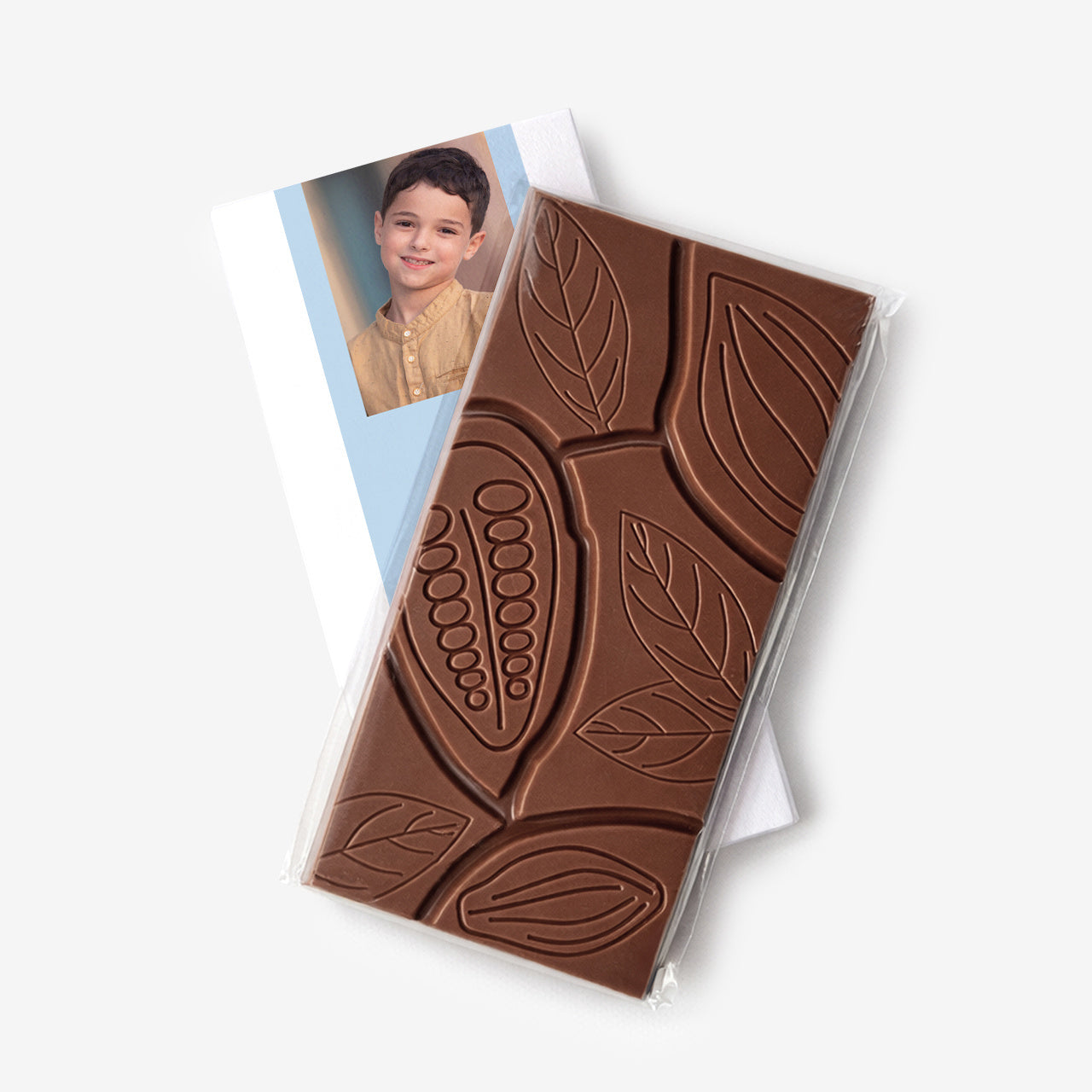 Czekolada ze zdjęciem na Komunię dla chłopca czekolada personalizowana prezent komunijny dla chłopca