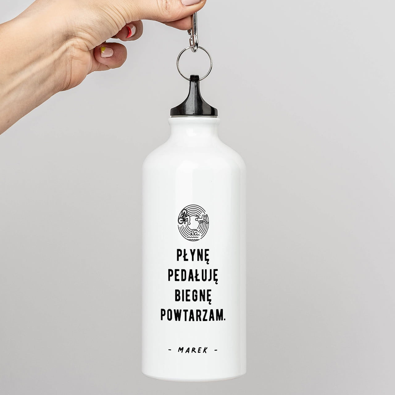 Personalizowany bidon na wodę dla triathlonisty