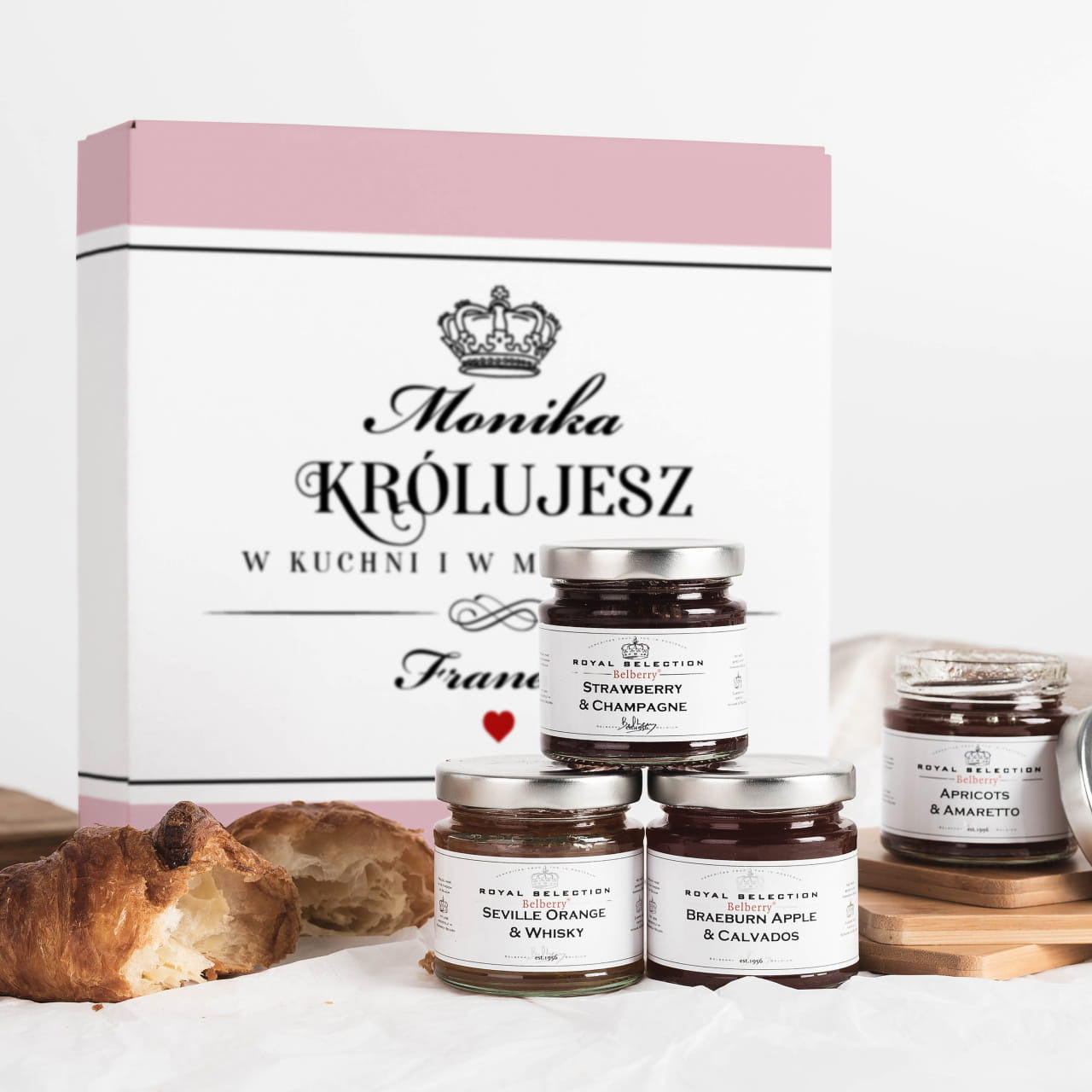 Zestaw konfitur na prezent - kulinarny prezent dla żony