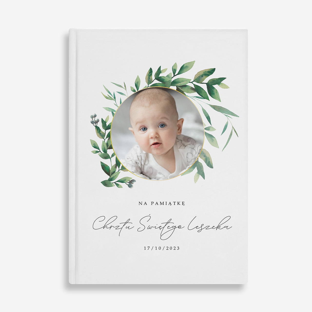 Biblia ze zdjęciem na pamiątkę Chrztu Świętego biblia na chrzest prezent na chrzest