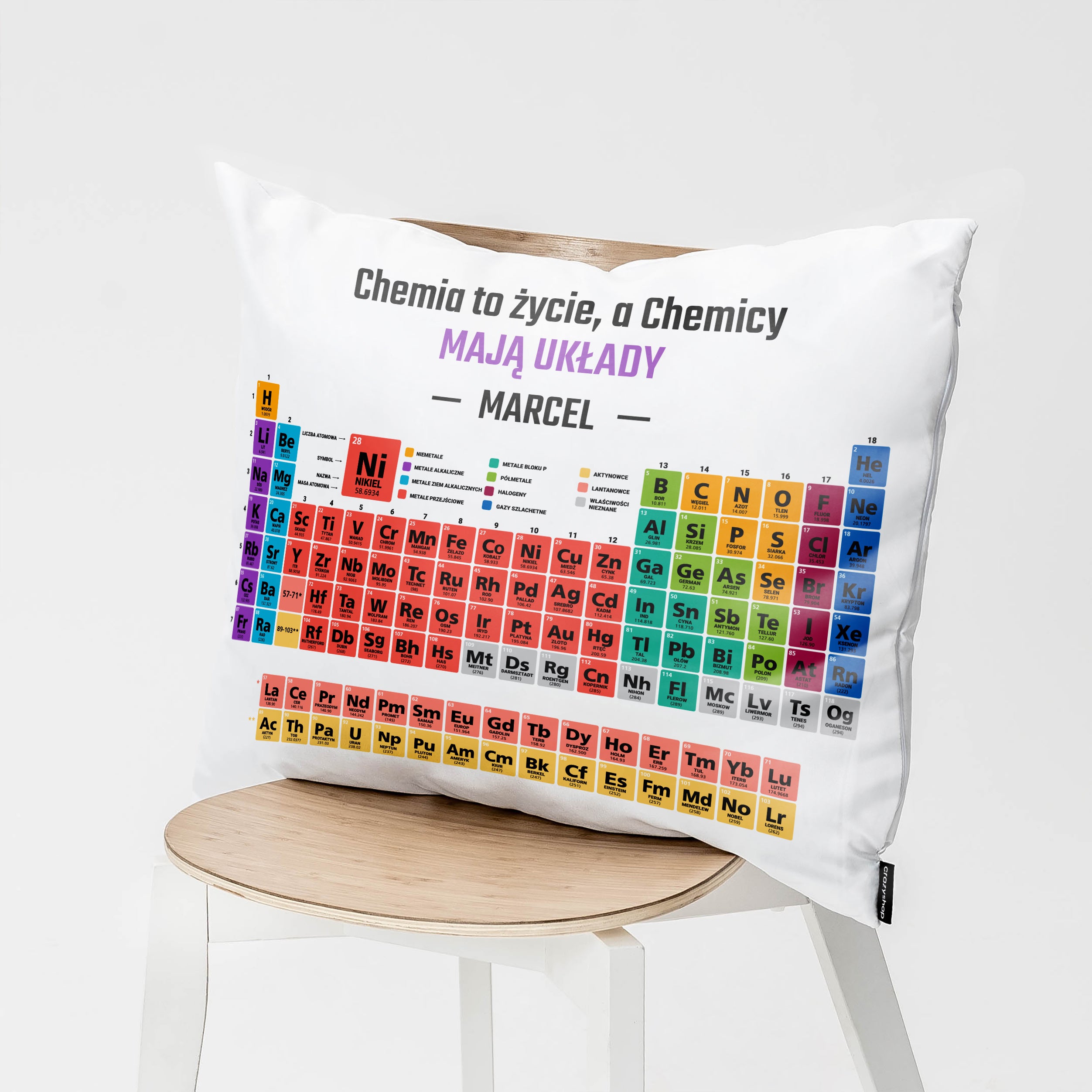 Poduszka dla chemika