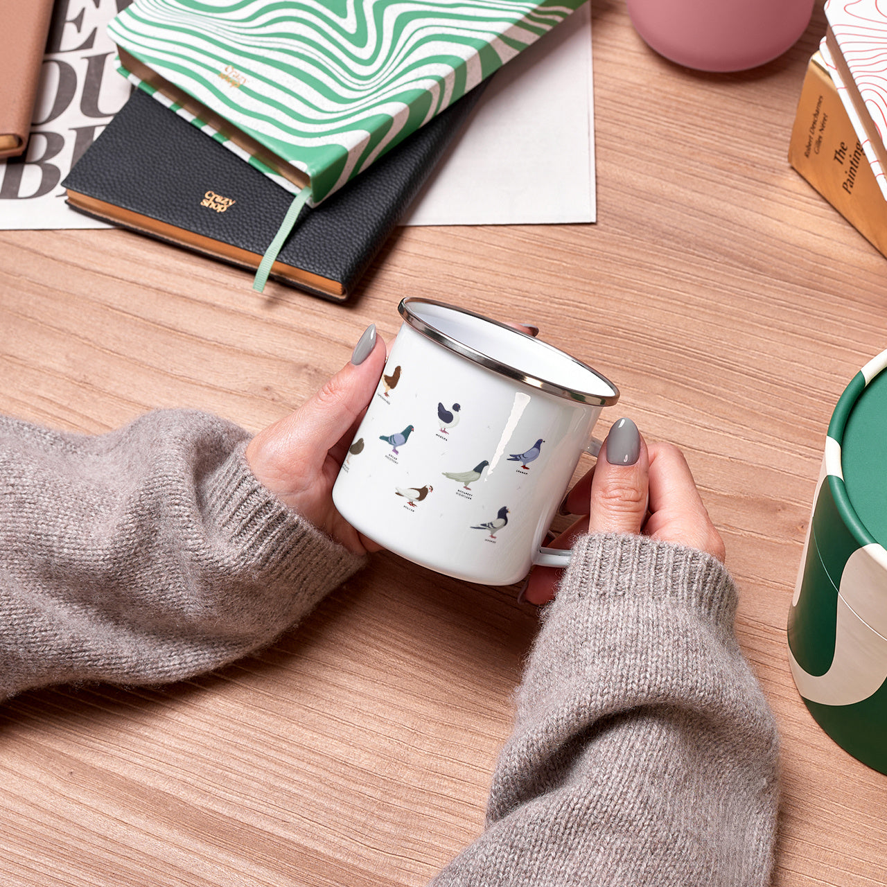 Personalizowany kubek dla hodowcy gołębi