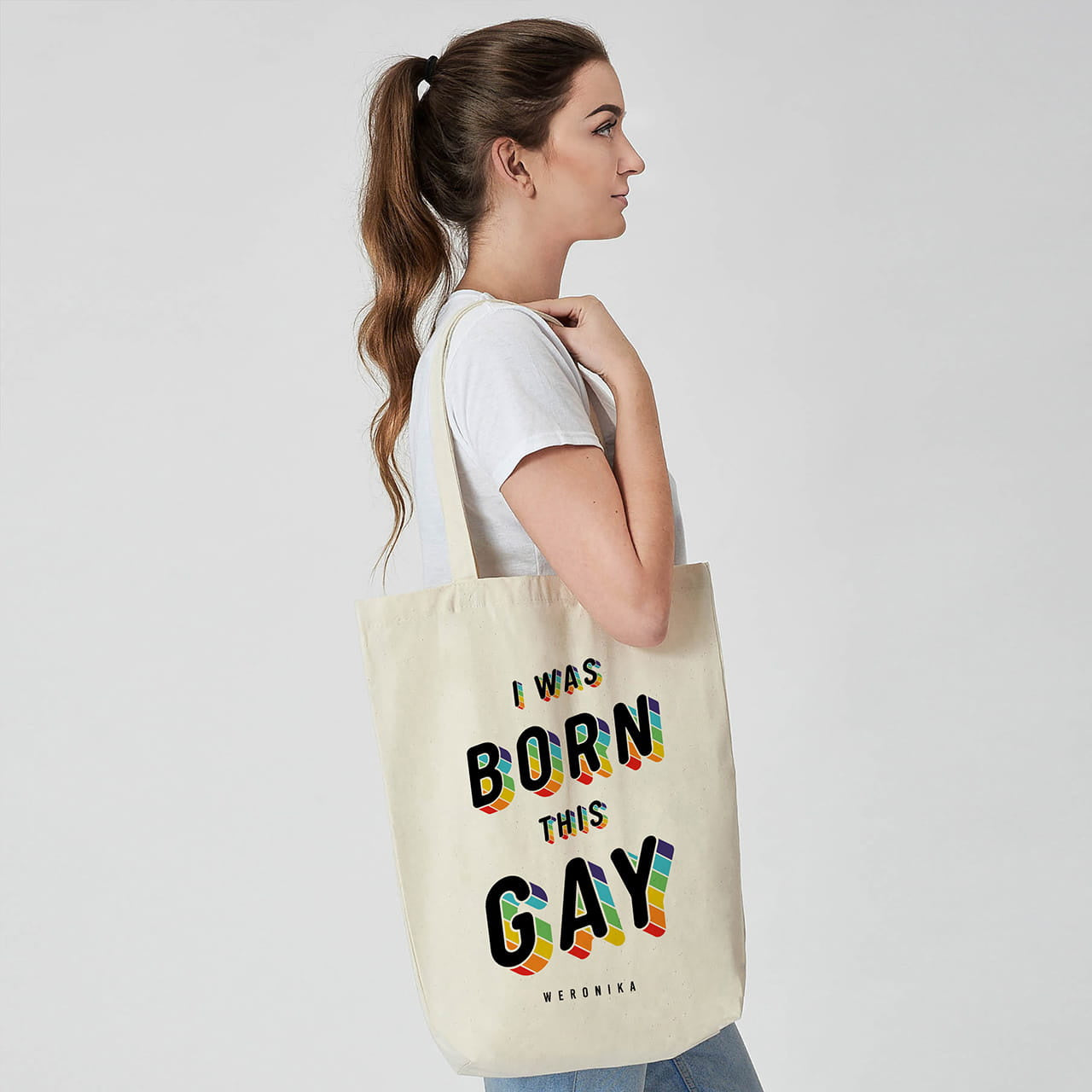 Personalizowana torba lgbt torba lgbt prezent lgbt torba z nadrukiem lgbt
