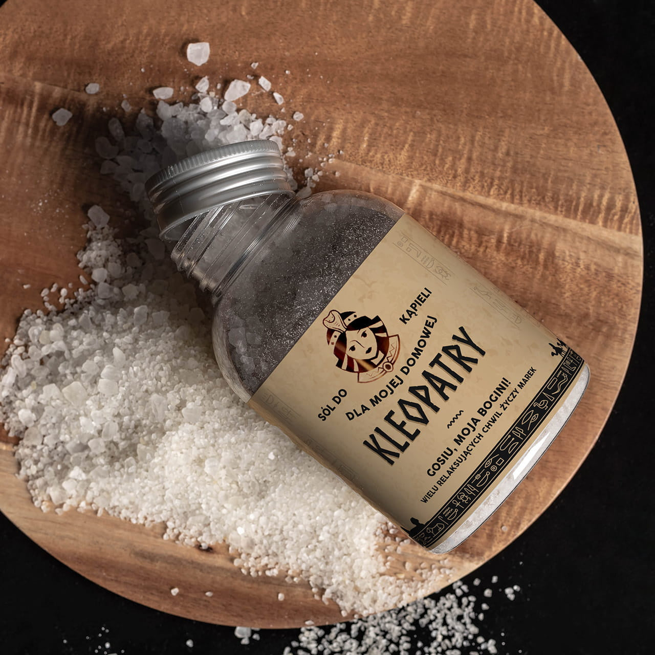 Aromatyczna sól do kąpieli - upominek dla żony prezent dla żony relaksujący prezent dla kobiety