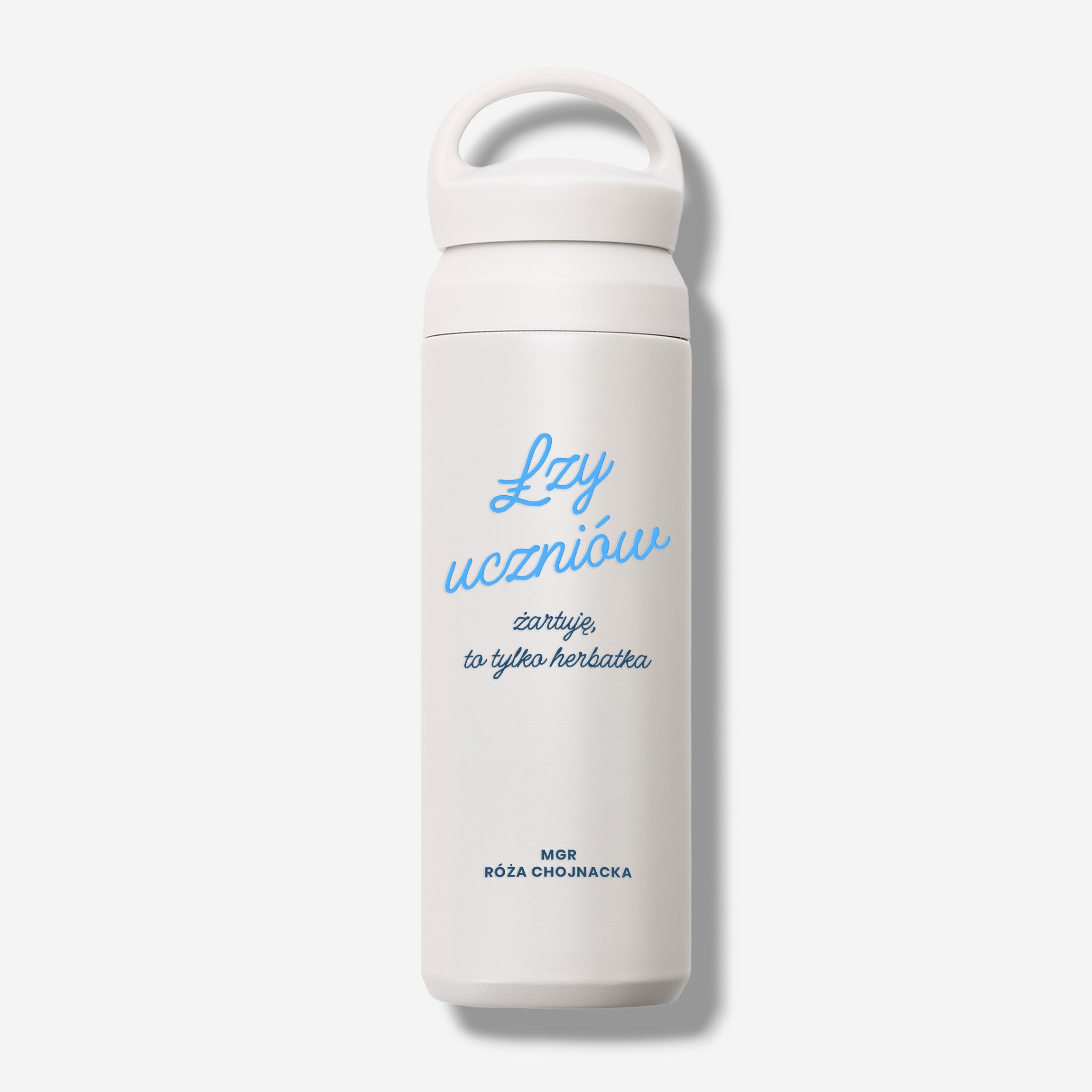 Termos dla nauczycielki z personalizacją - łzy uczniów śmieszny prezent dla nauczycielki