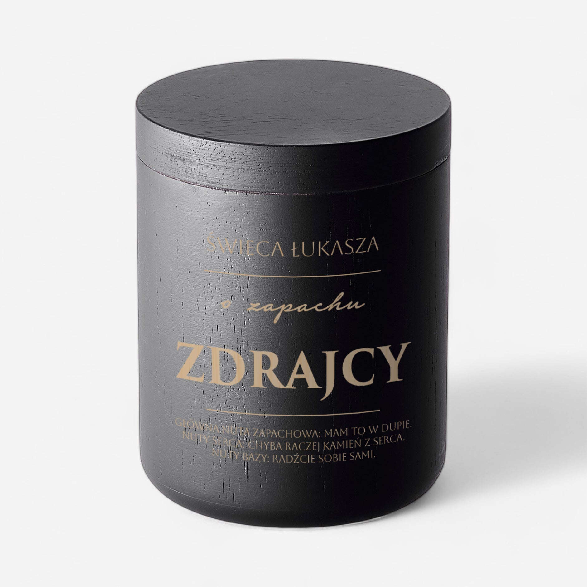 Śmieszna świeczka na prezent na odejście z pracy