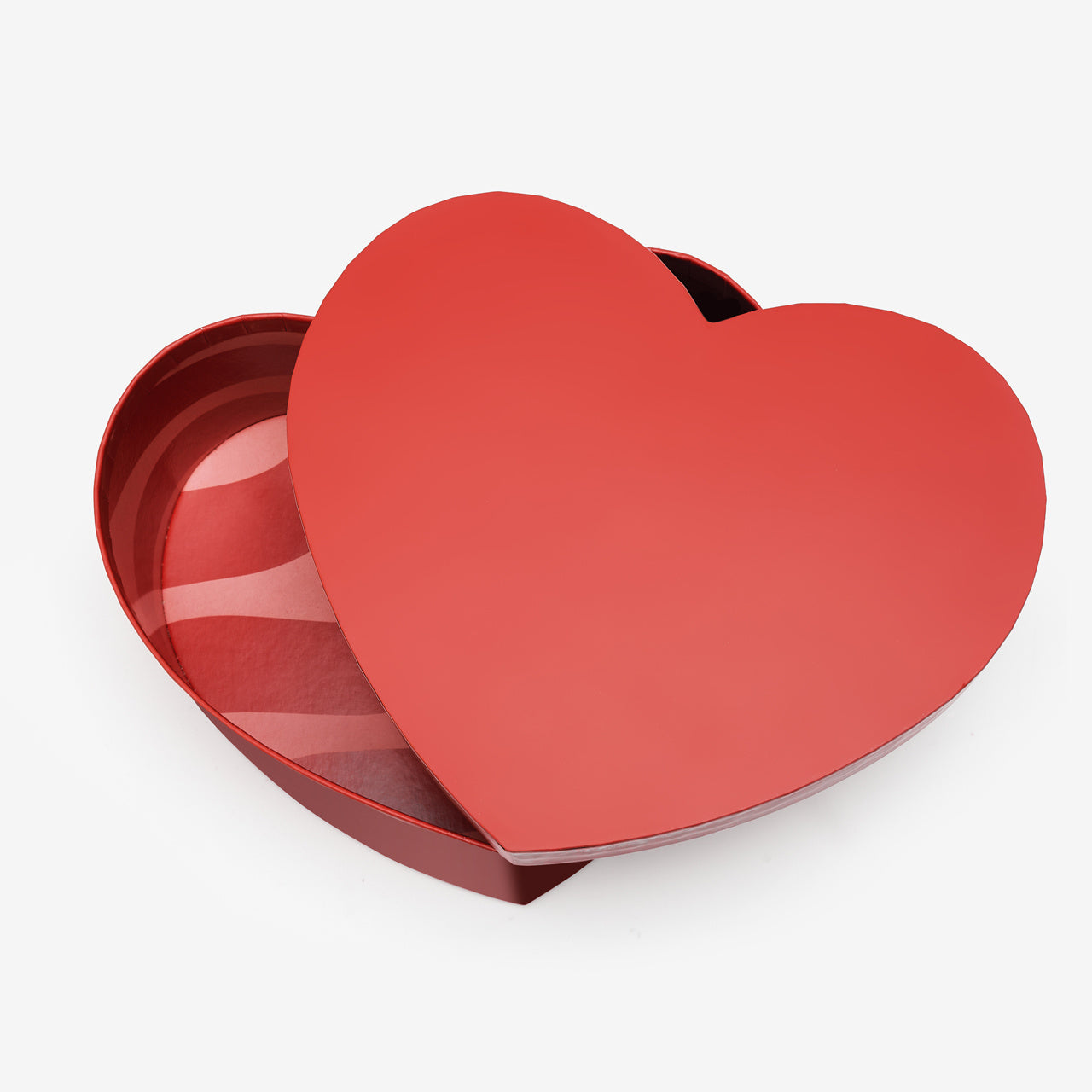 Prezentowe pudełko w kształcie serca - opakowanie na prezent