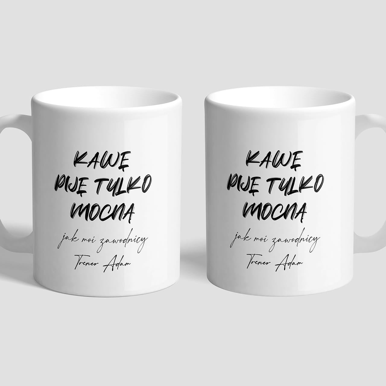 Personalizowany kubek dla trenera prezent dla trenera kubek trenera kubek personalizowany kubek z nadrukiem