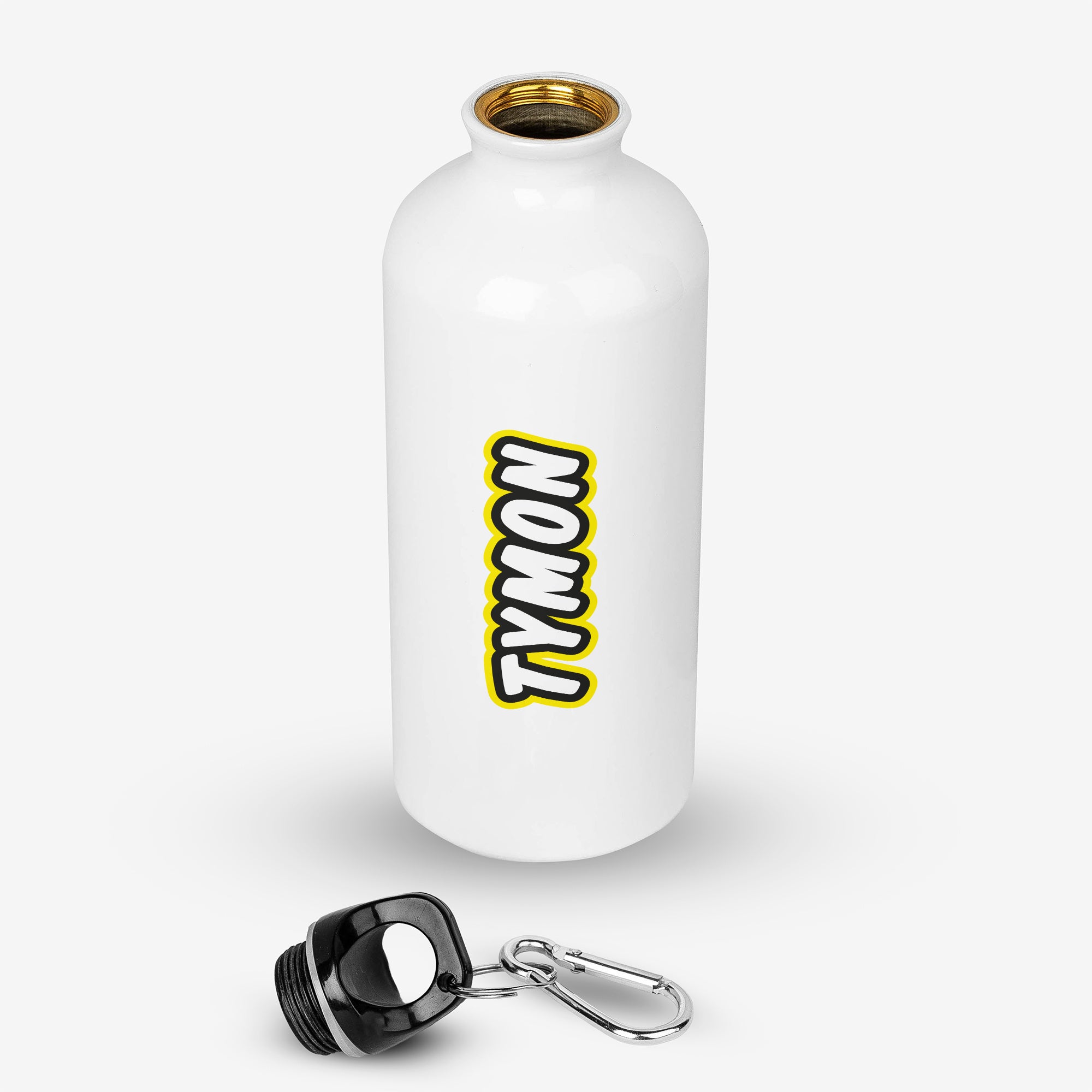 Bidon z imieniem - prezent dla fana klocków