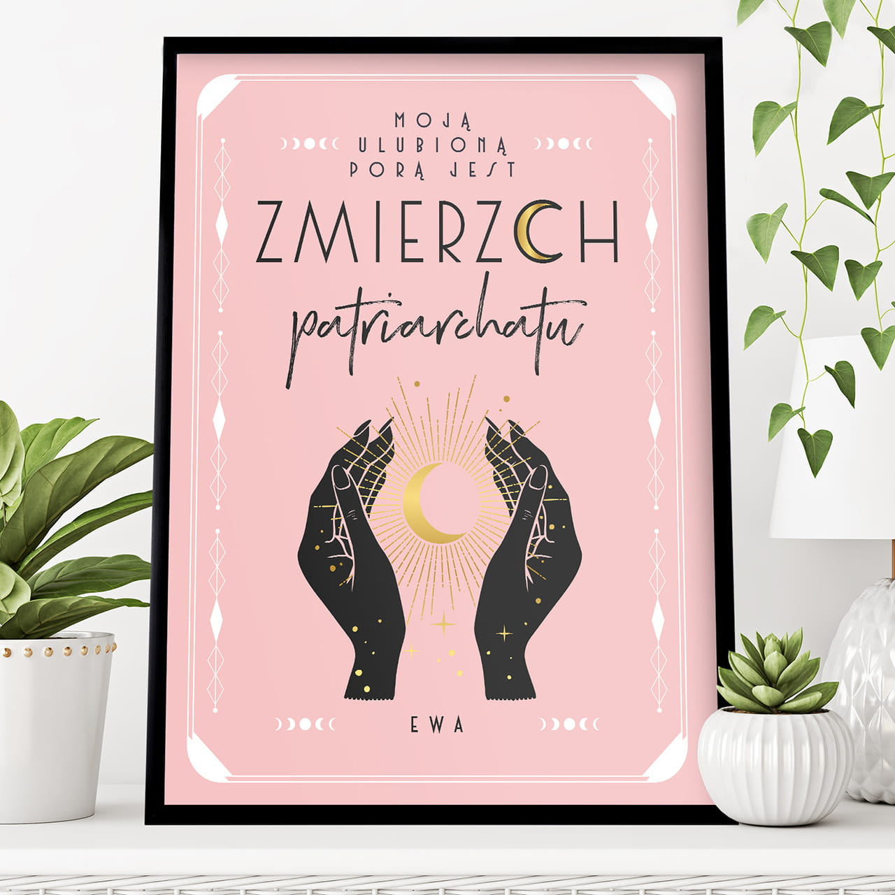 Personalizowany plakat dla feministki