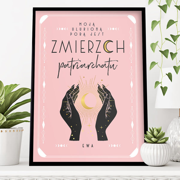 Personalizowany plakat dla feministki