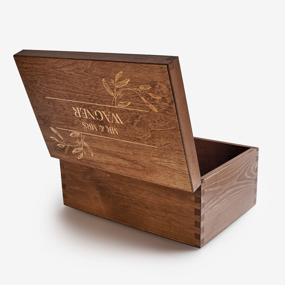 Erinnerungsbox „MR & MRS“ - Geschenk für das Brautpaar