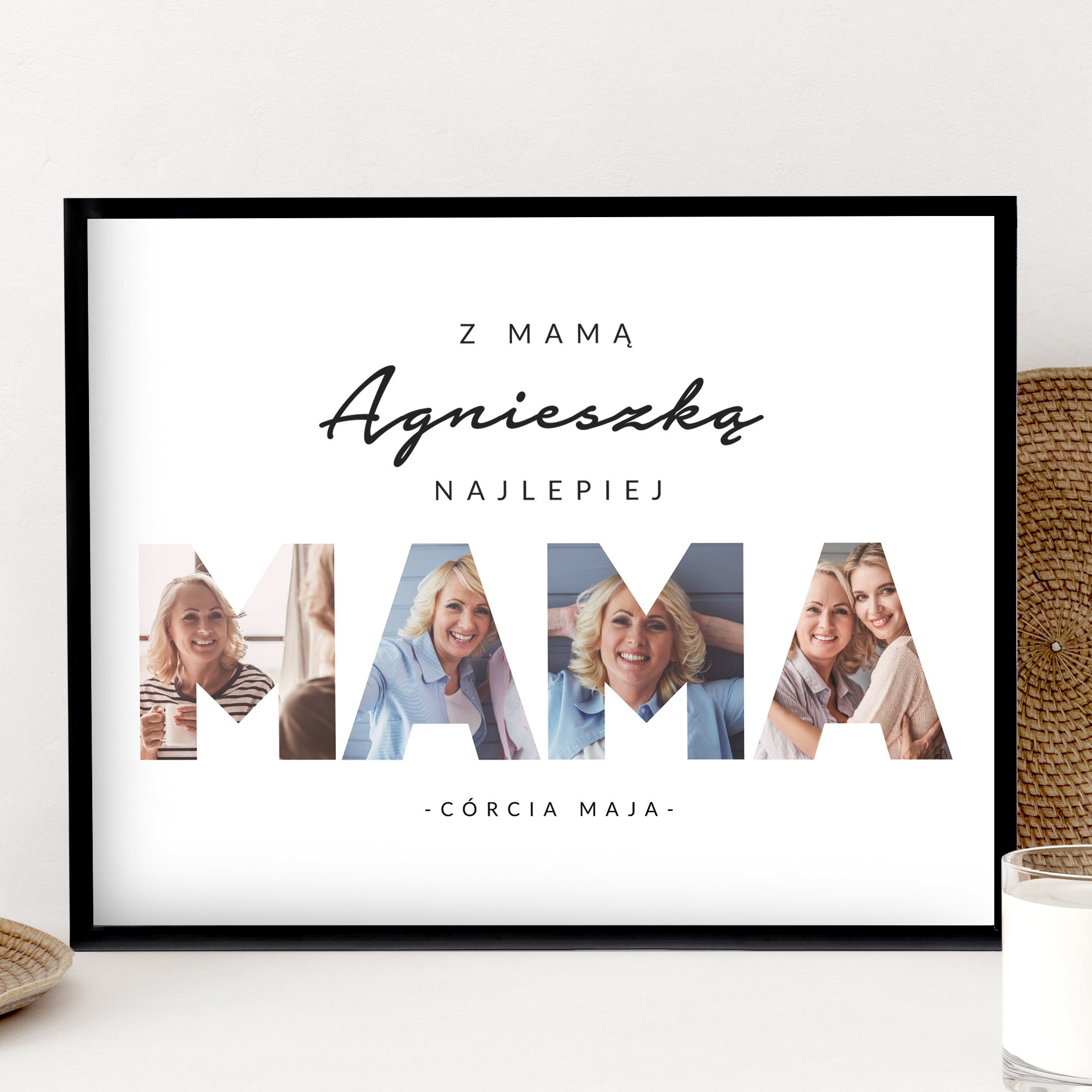 Plakat na Dzień Mamy plakat dla mamy prezent dla mamy prezent na dzień mamy