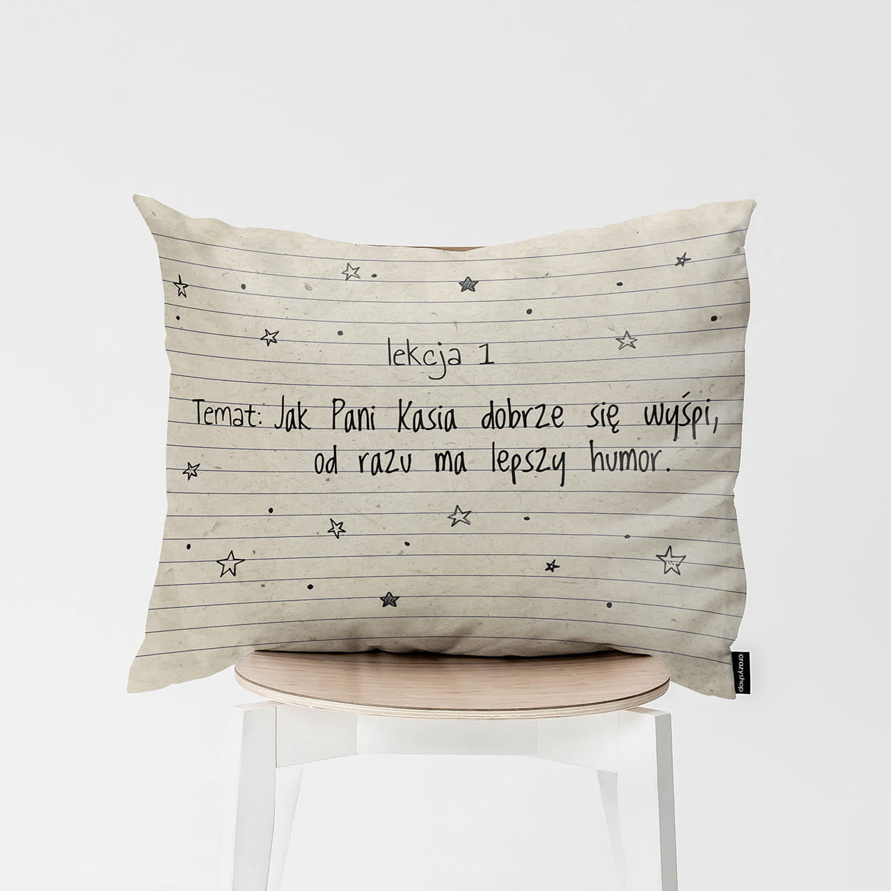 Poduszka dla nauczyciela - prezent na Dzień Nauczyciela prezent dla nauczyciela poduszka personalizowana