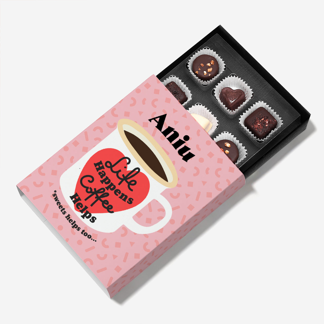 Personalizowane czekoladki dla przyjaciółki czekoladki personalizowane prezent dla najlepszej przyjaciółki