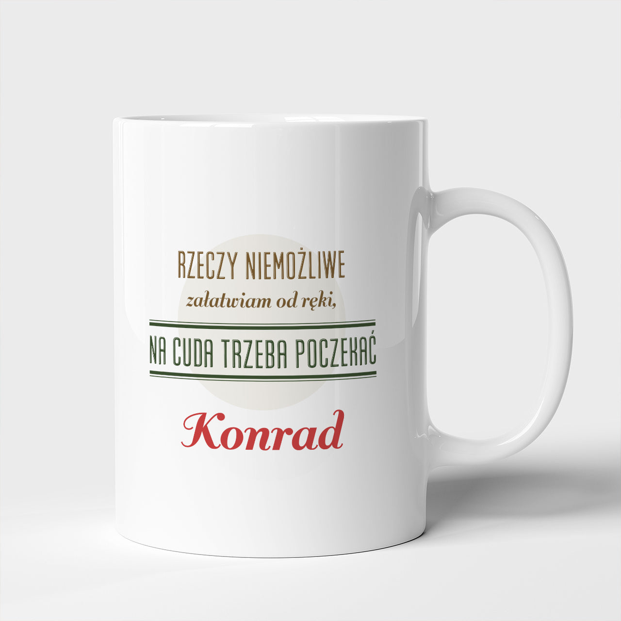 Personalizowany kubek - prezent w stylu PRL