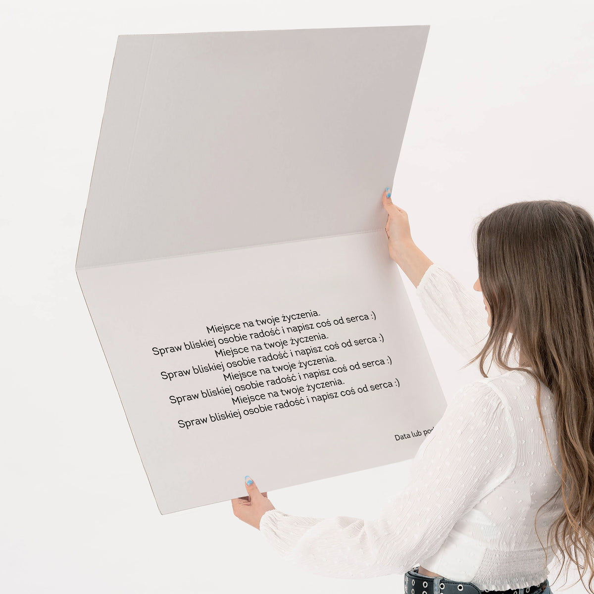 Personalizowana kartka a4 na ślub - miśter & misis