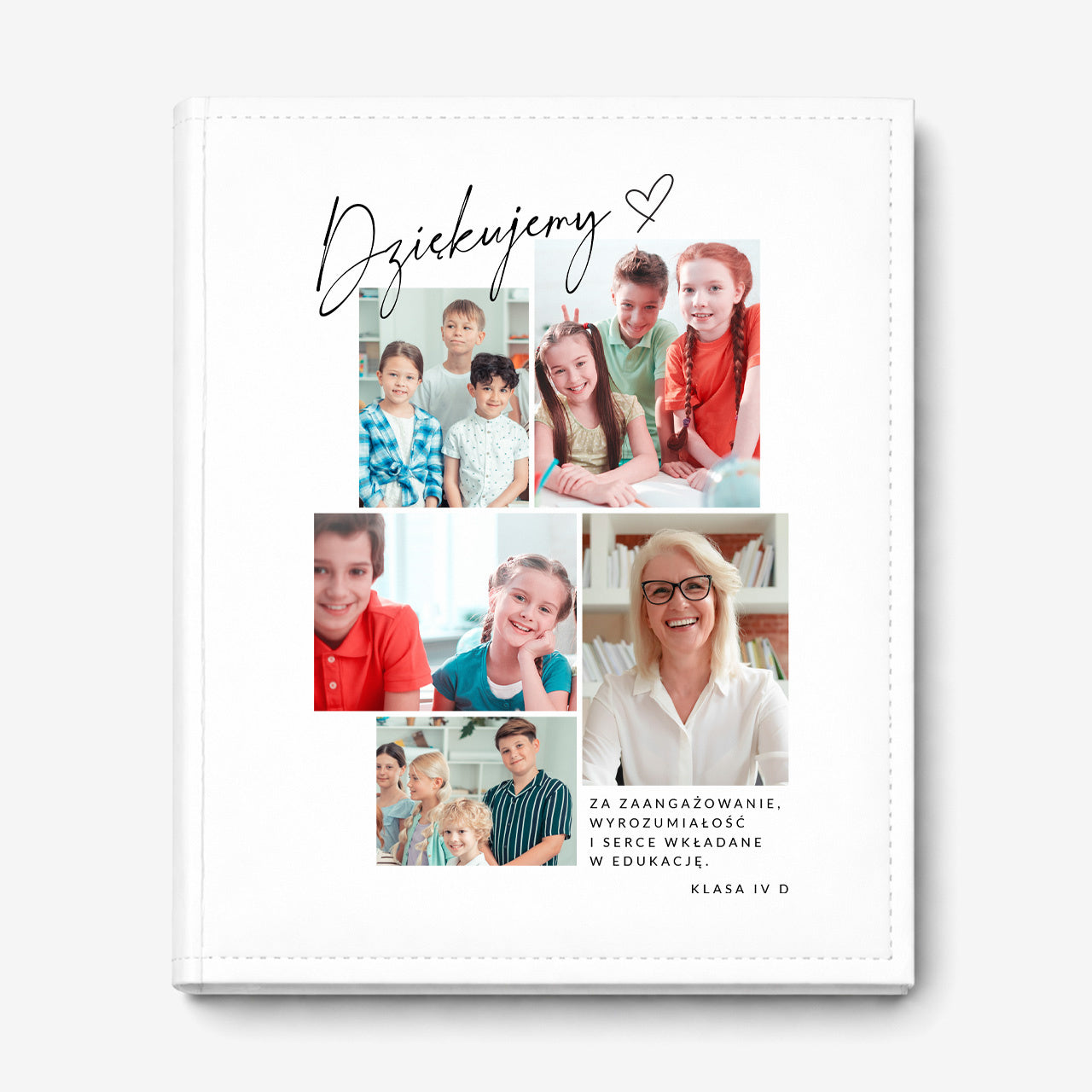 Personalizowany album dla nauczyciela - prezent na Dzień Nauczyciela