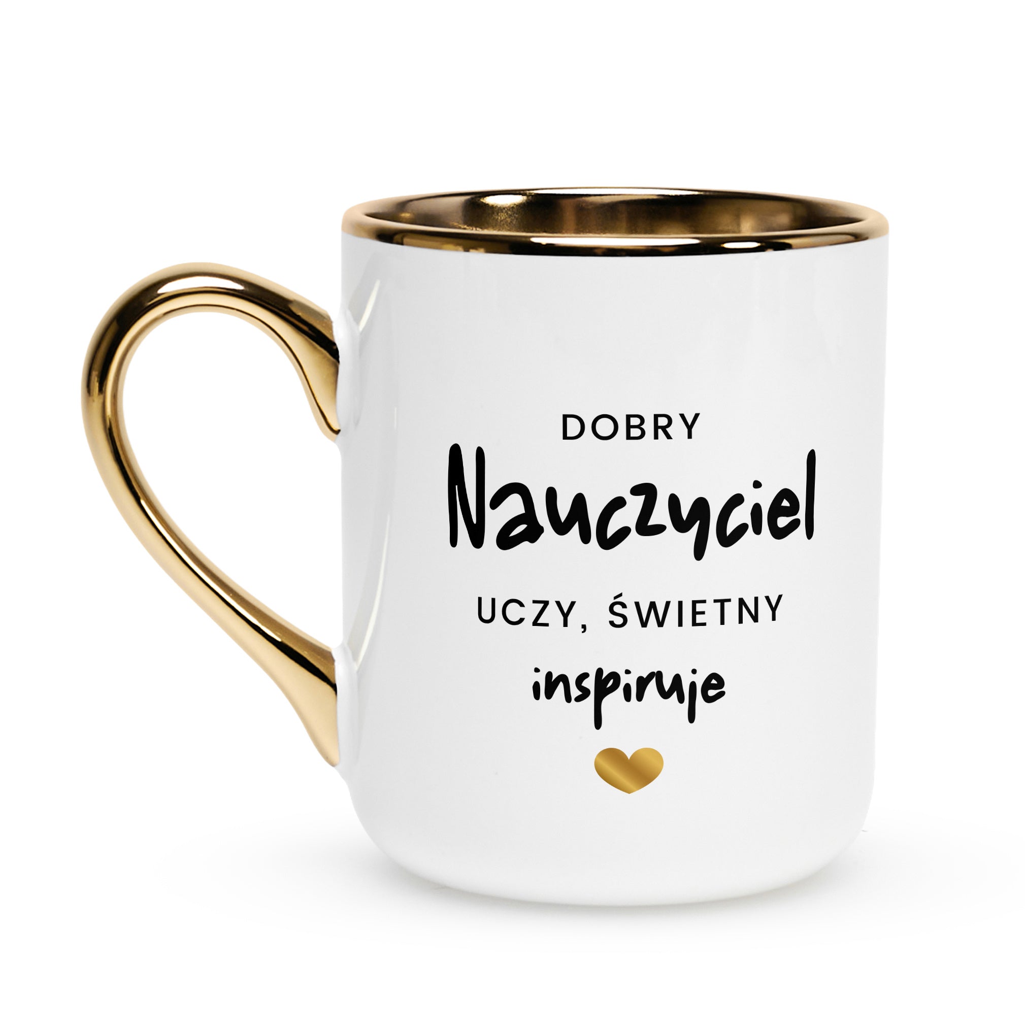 Elegancki kubek dla nauczyciela - dedykacja prezent dla nauczyciela
