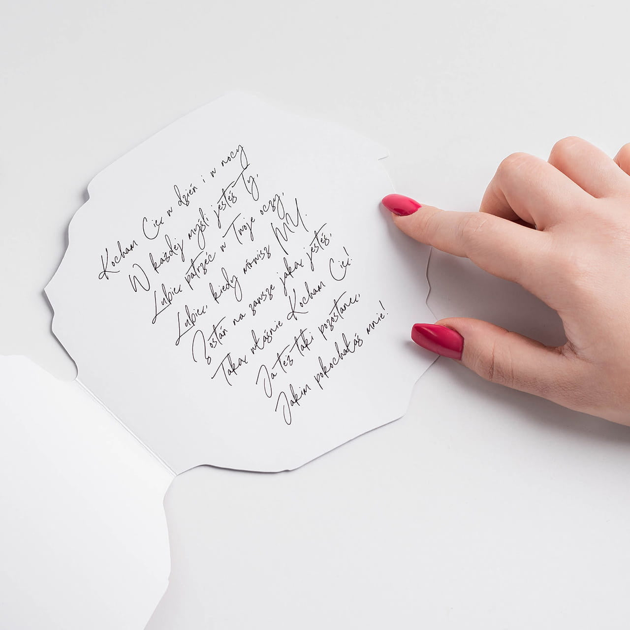 Personalizowana kartka na Dzień Kobiet - róża upominek na dzień kobiet kartka z różą
