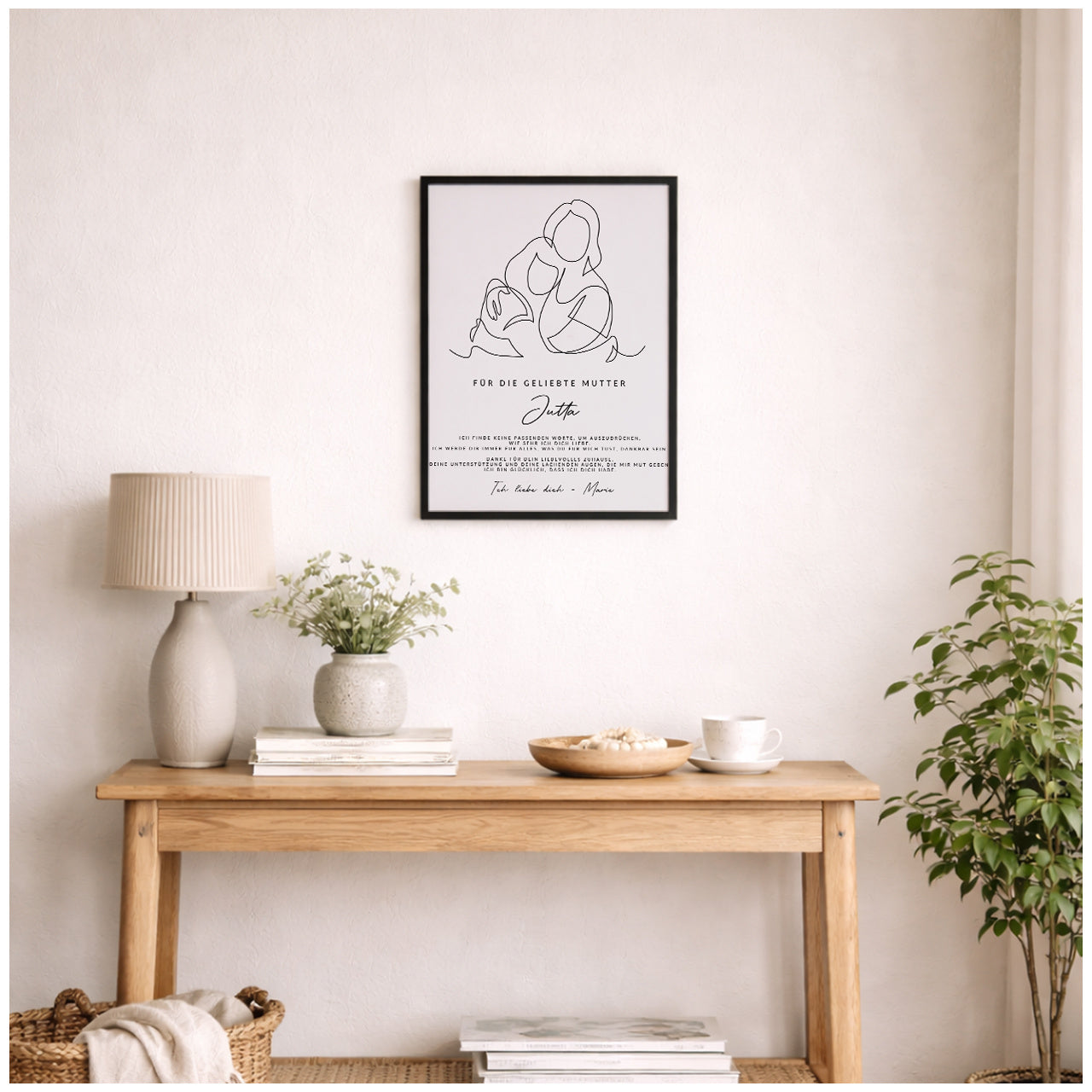 Poster zum Muttertag- Geschenk von der Tochter