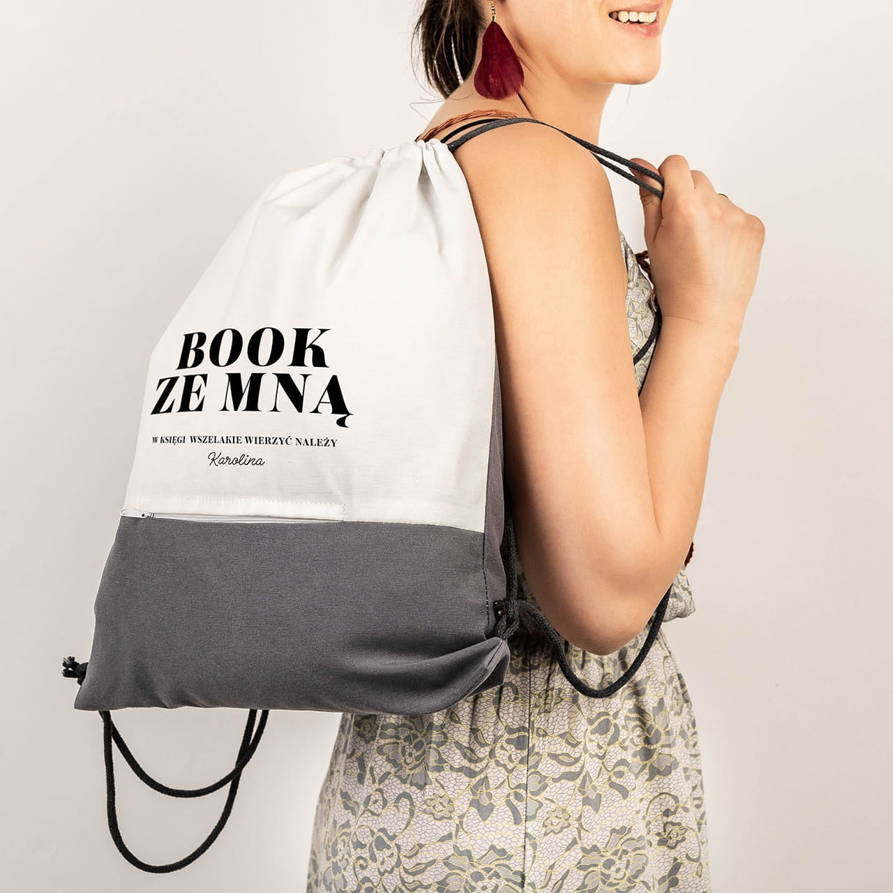 Worko plecak dla miłośniczki książek prezent dla książkary prezent dla mola książkowego