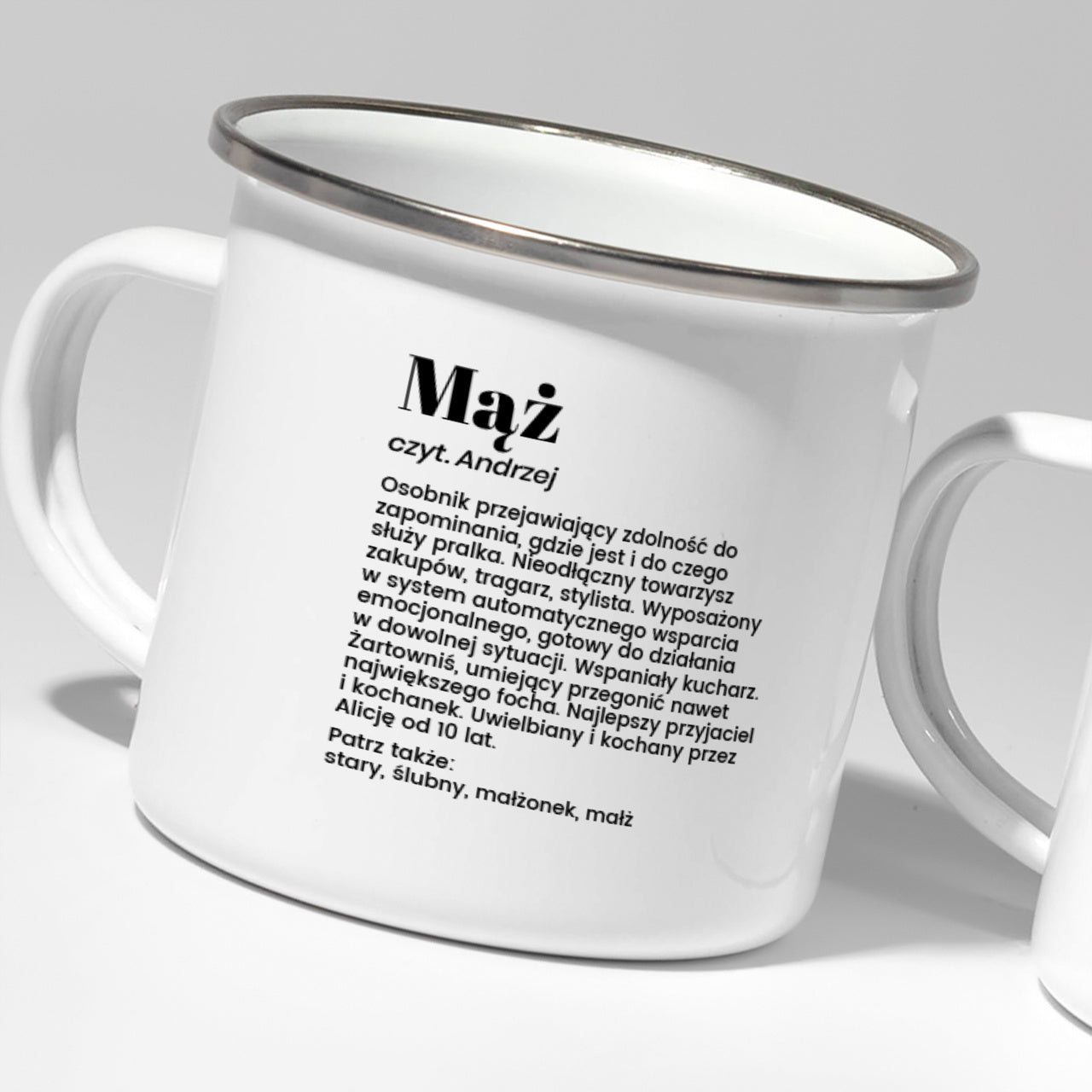 Zestaw kubków na rocznicę ślubu - definicja
