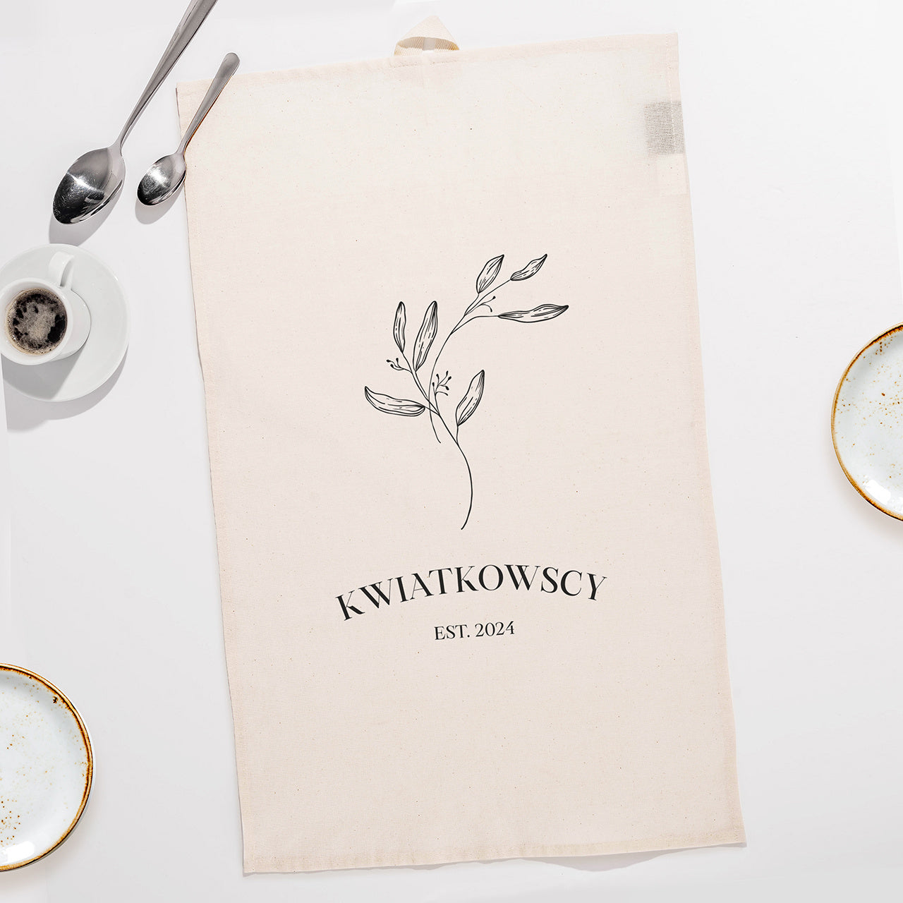 Kuchenna ścierka z personalizacją na prezent do kuchni