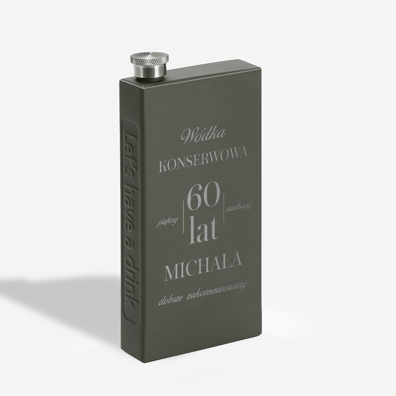 Grawerowana piersiówka dla mężczyzny na urodziny