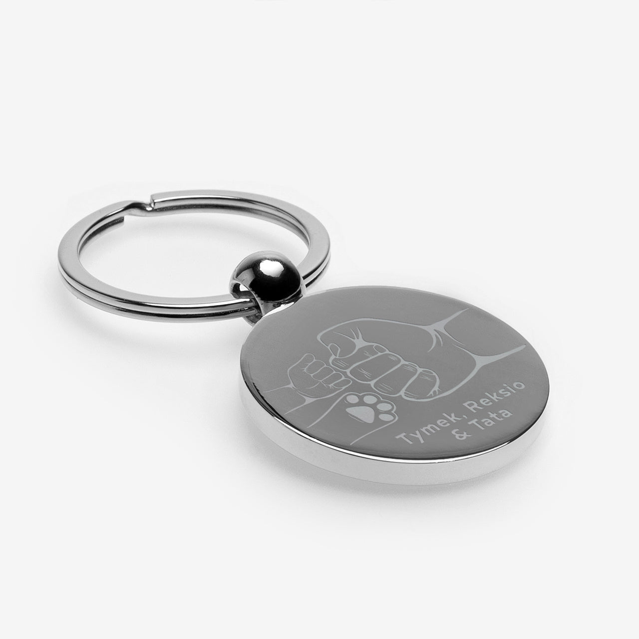 Brelok dla taty - ekipa taty personalizowany brelok dla taty upominek dla taty na Dzień Taty