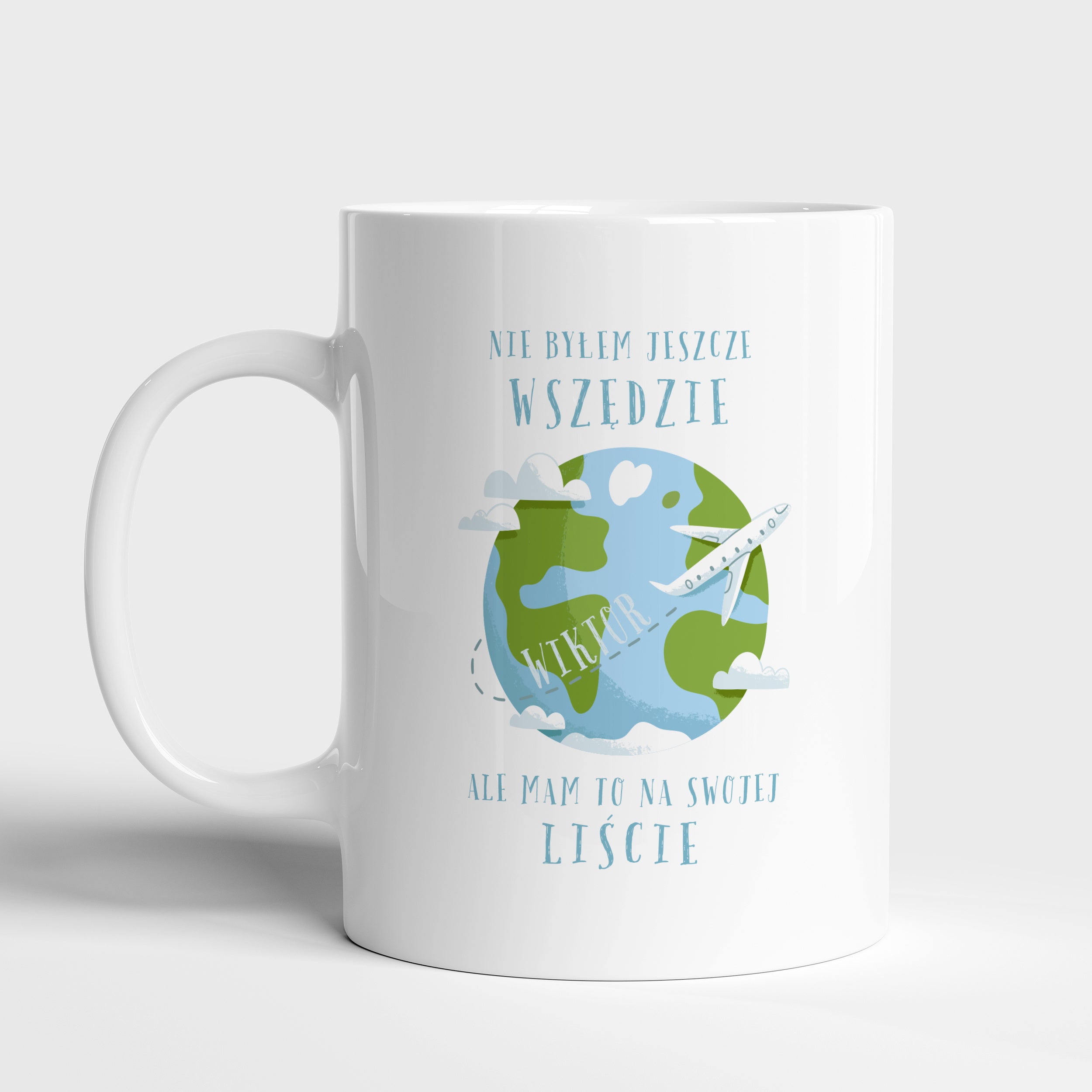 Kubek podróżnika - prezent dla marzyciela prezent dla podróżnika gadżet dla podróżnika kubek dla podróżnika