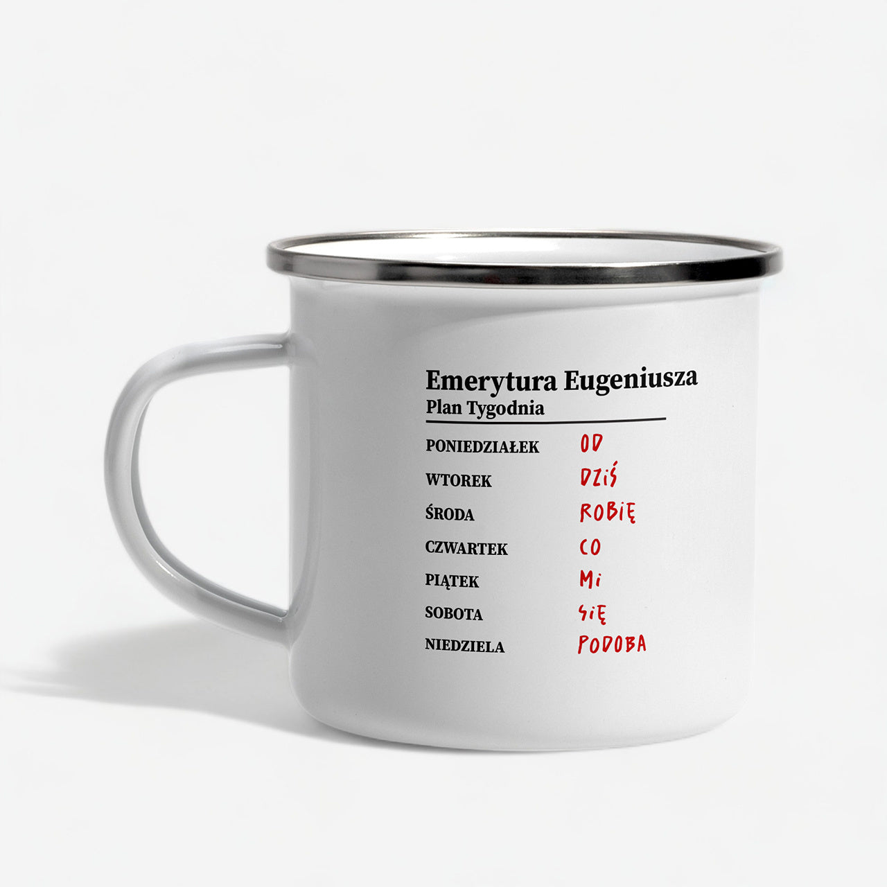 Personalizowany kubek - śmieszny kubek dla emeryta