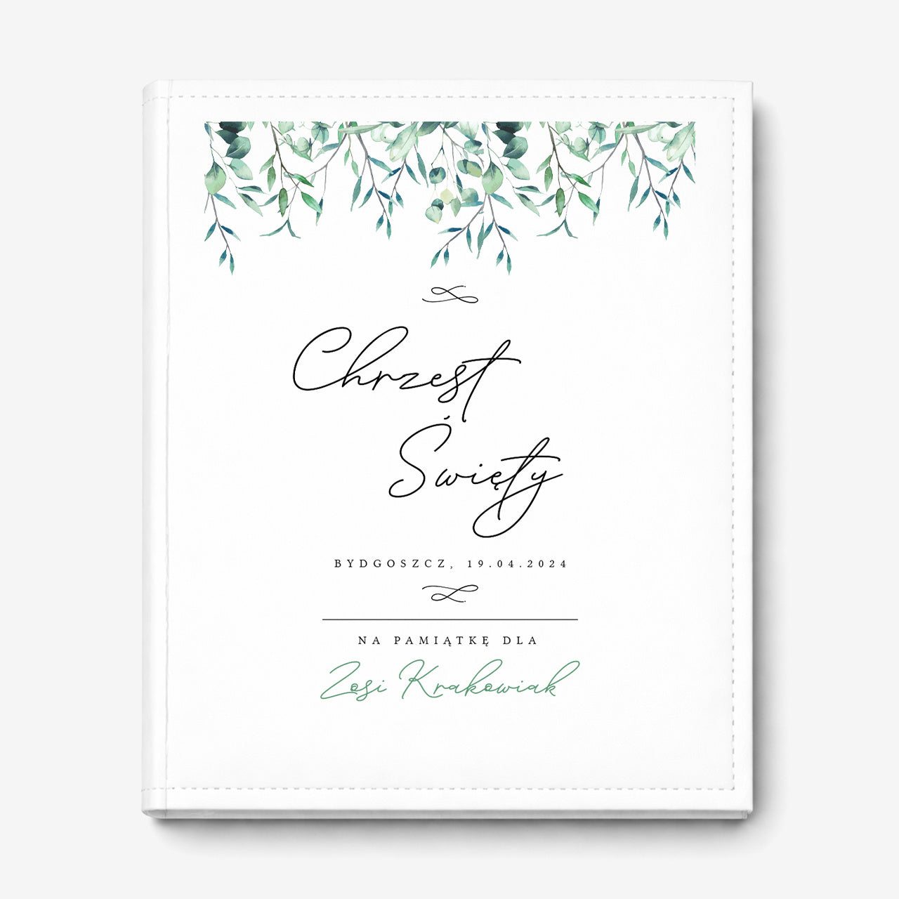 Album do zdjęć na Pamiątkę Chrztu Świętego