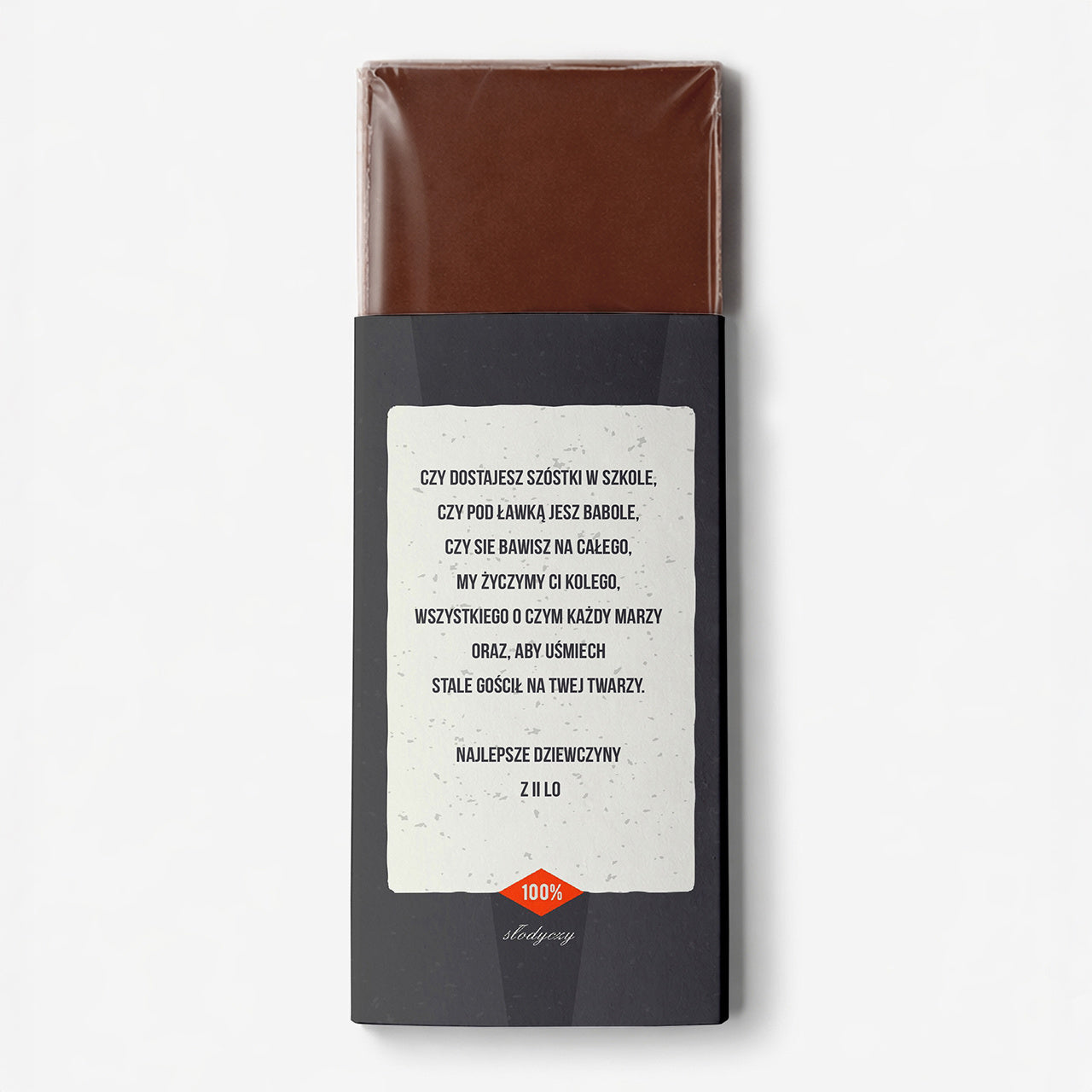 Personalizowana czekolada NA DZIEŃ CHŁOPAKA prezent dla niego prezent na dzień chłopaka prezent dla chłopaka