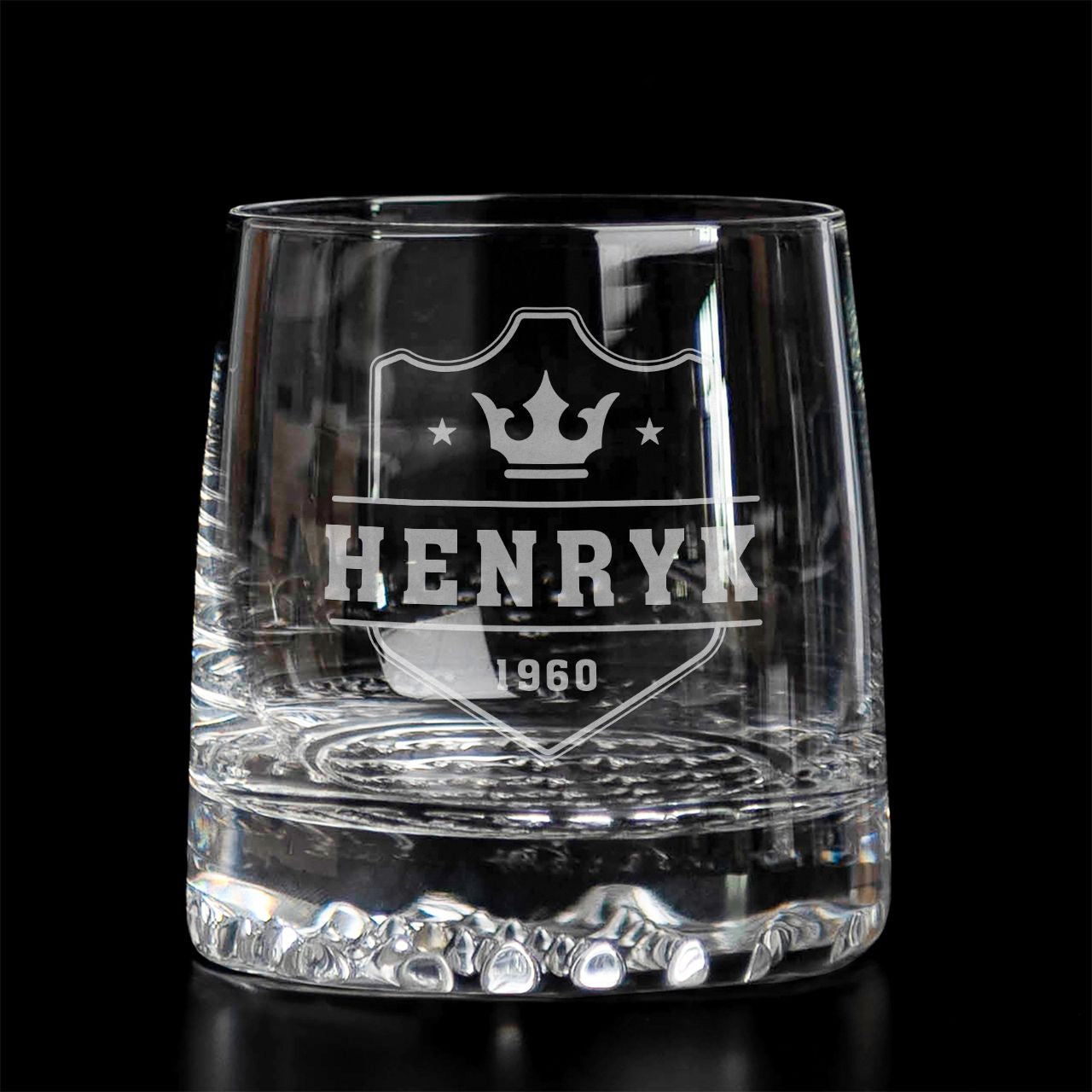 Szklanka do whisky z grawerem - prezent urodzinowy dla mężczyzny