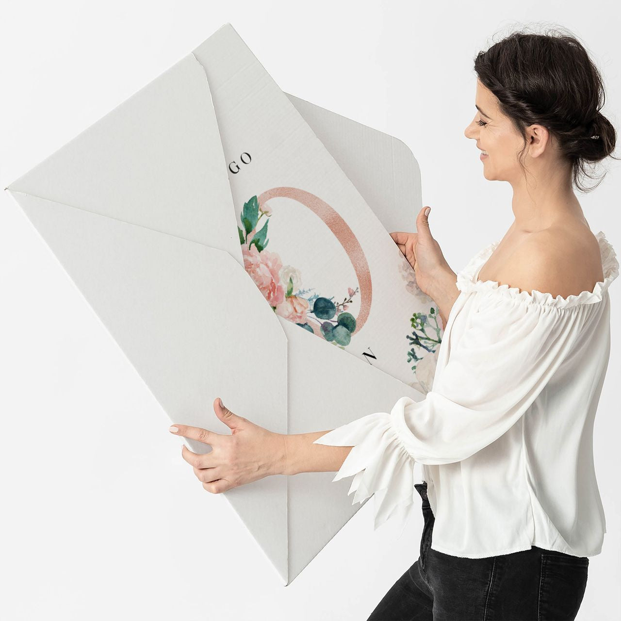 Personalizowana kartka na 50 urodziny dla kobiety upominek na 50 urodziny dla kobiety kartka personalizowana