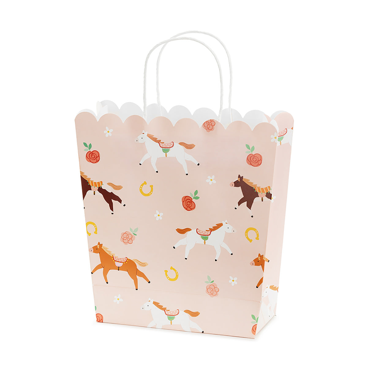 Papierowa torebka w konie