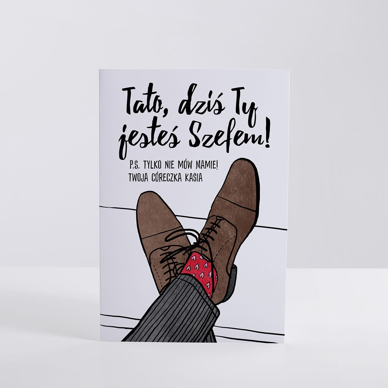 Kartka personalizowana na Dzień Ojca - tata szef