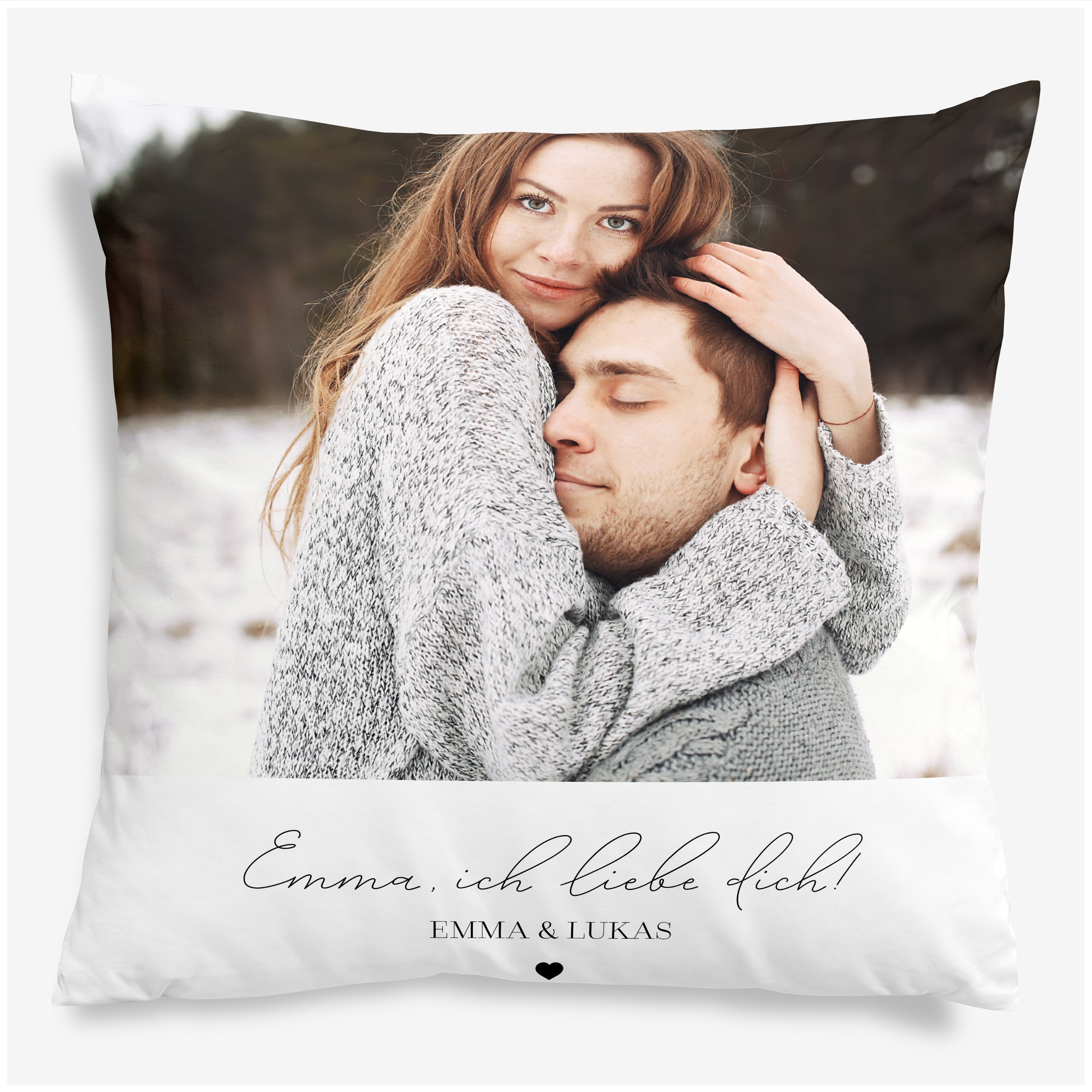 Fotokissen - Romantisches Geschenk für Verliebte