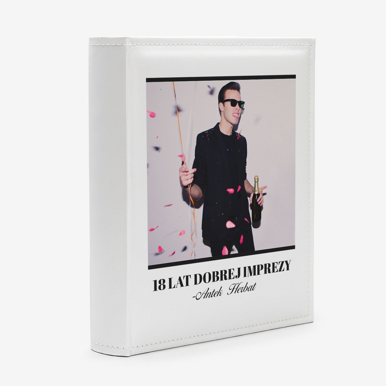 Personalizowany album na zdjęcia z okazji 18 urodzin prezent na 18 urodziny album na 18 urodziny