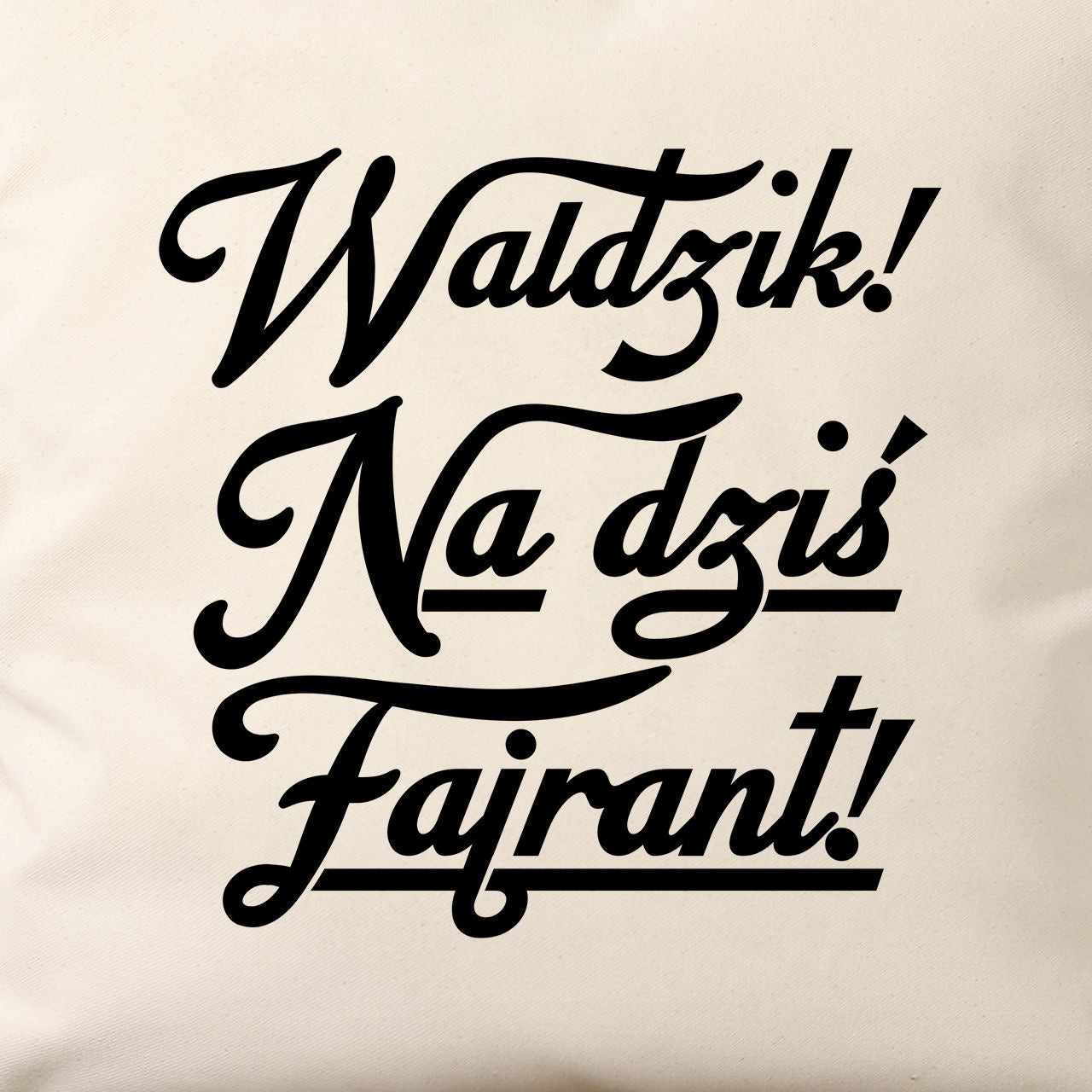 Poduszka dla górnika - fajrant