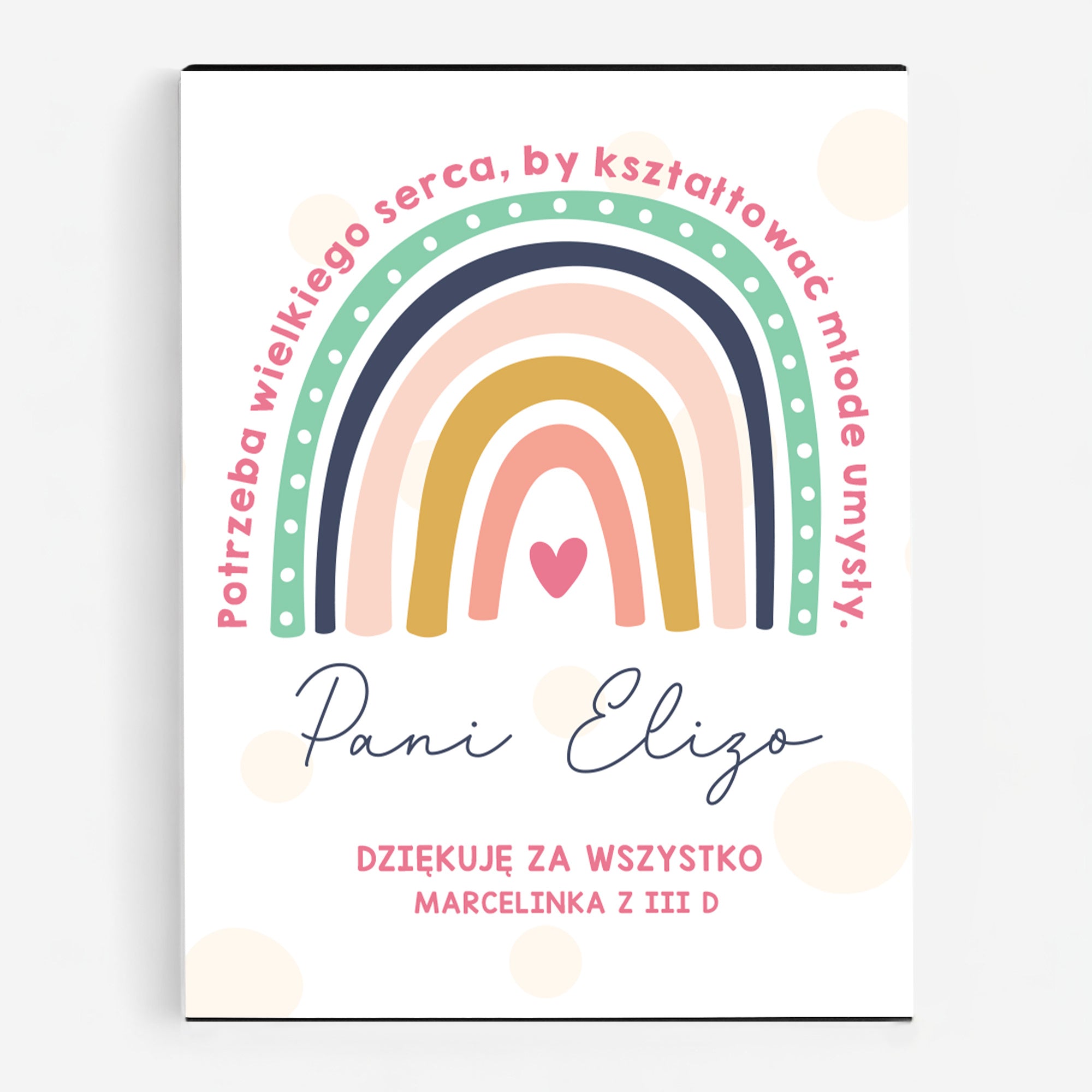 Czekoladki dla nauczyciela - prezent na koniec roku szkolnego