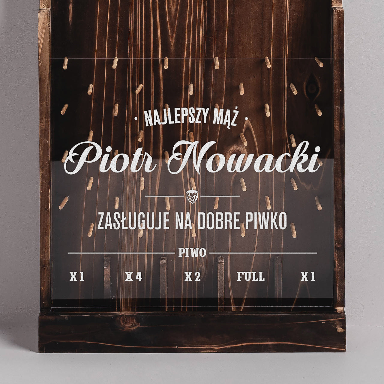 Otwieracz z personalizacją na prezent dla męża